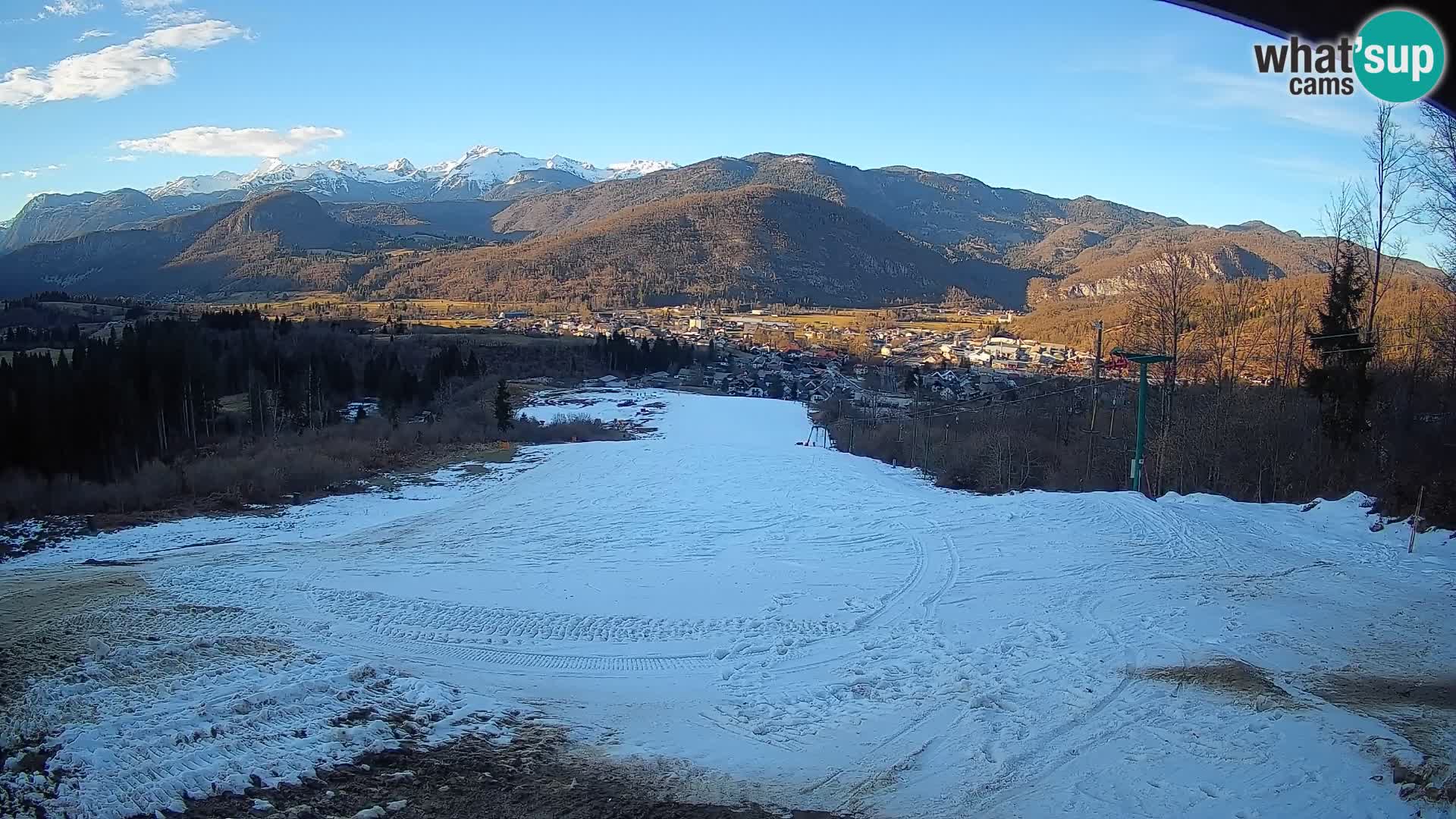 Livekamera Bohinjska Bistrica – Liveblick von der Skistation Kozji Hrbet