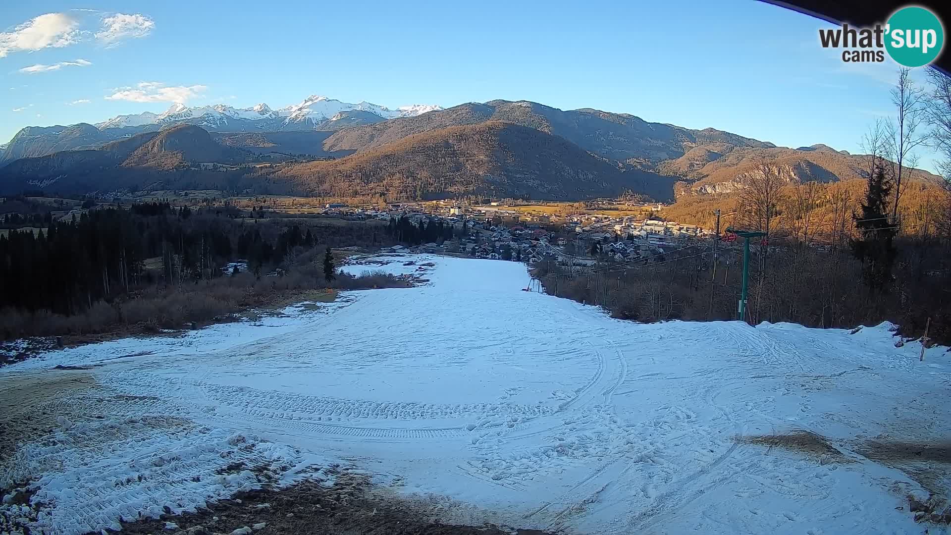 Webcam Bohinjska Bistrica – Vue en direct depuis la station de ski Kozji Hrbet