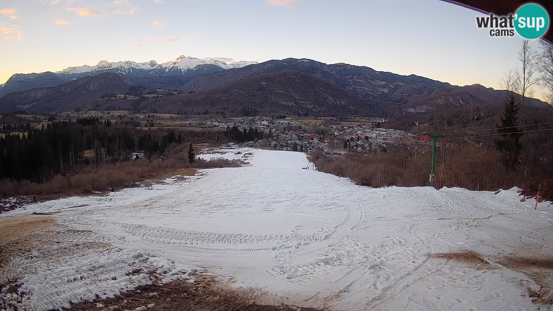 Cámara en vivo Bohinjska Bistrica – Vista en directo desde la estación de esquí Kozji Hrbet