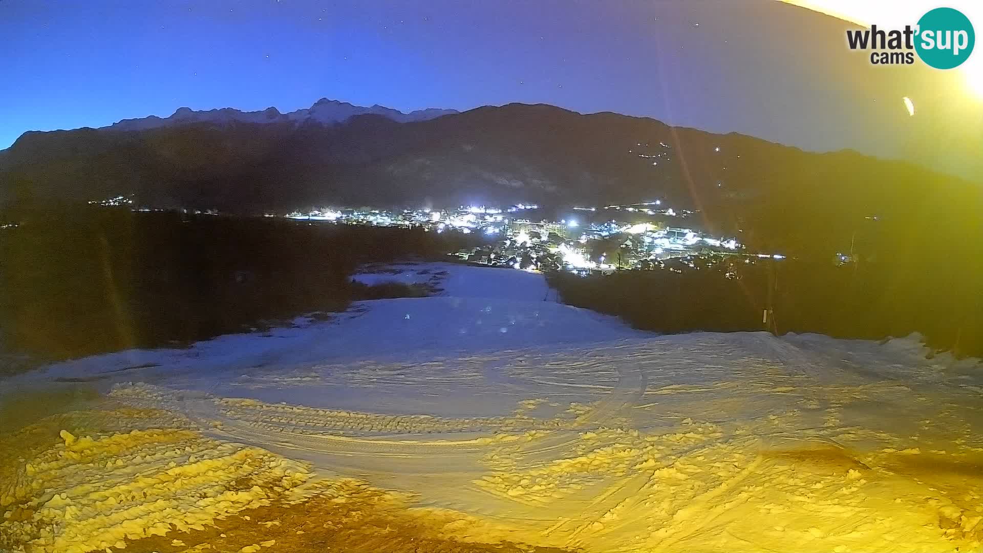 Webcam Bohinjska Bistrica – Live View from Kozji Hrbet Ski Station