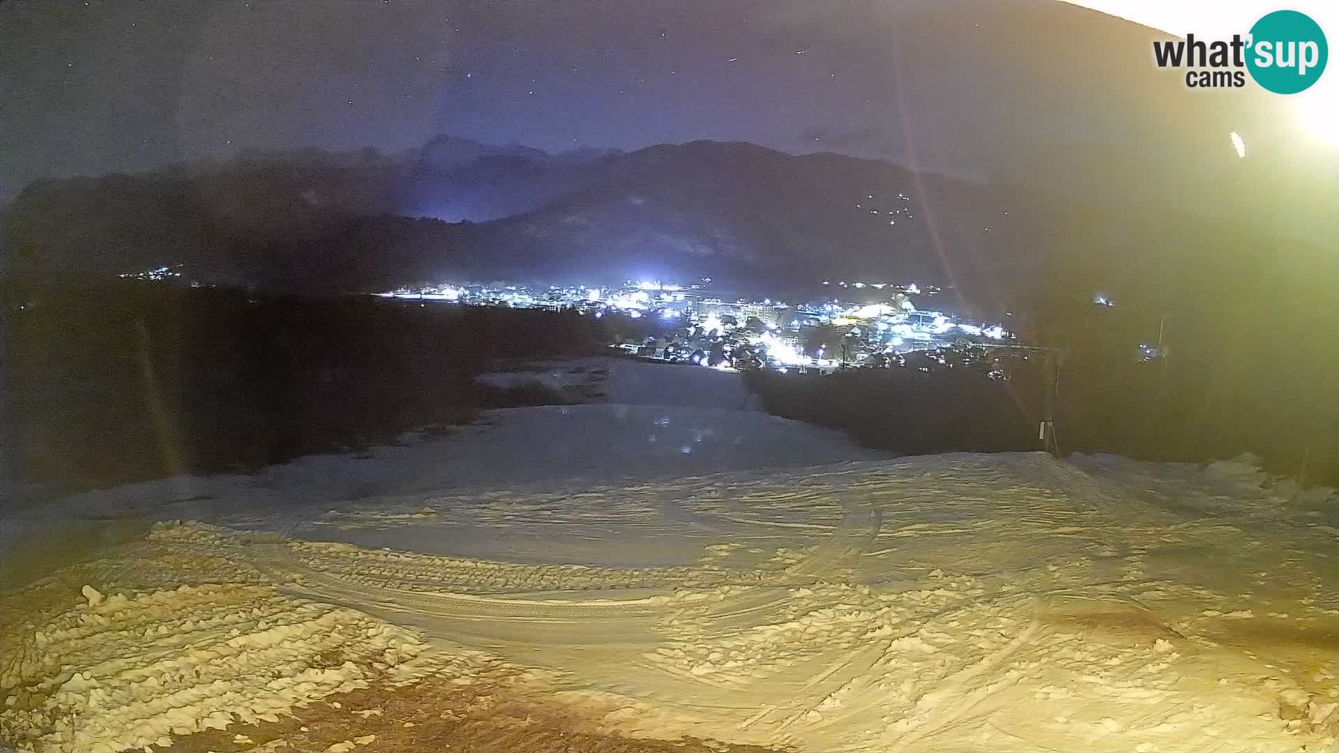 Webcam Bohinjska Bistrica – Live View from Kozji Hrbet Ski Station