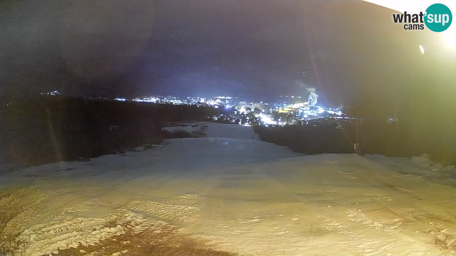 Webcam Bohinjska Bistrica – Live View from Kozji Hrbet Ski Station