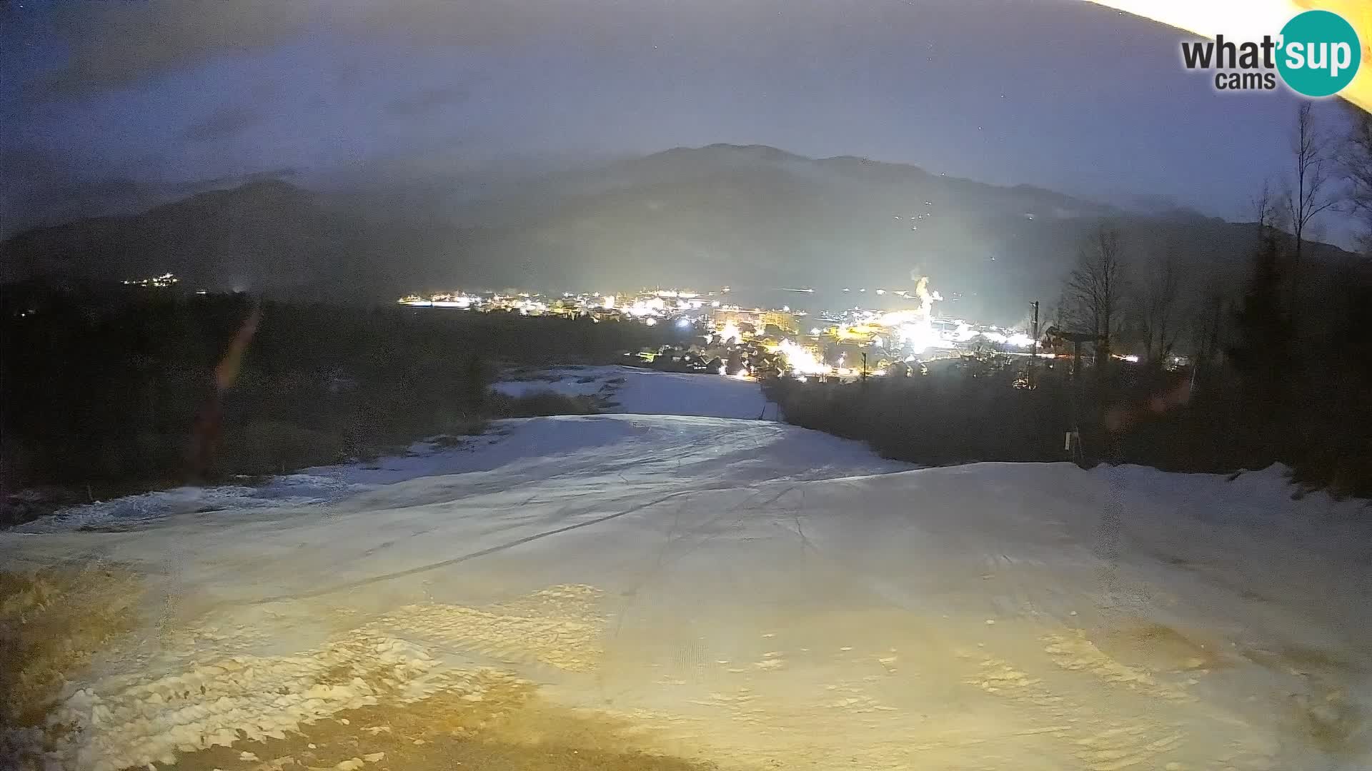 Cámara en vivo Bohinjska Bistrica – Vista en directo desde la estación de esquí Kozji Hrbet