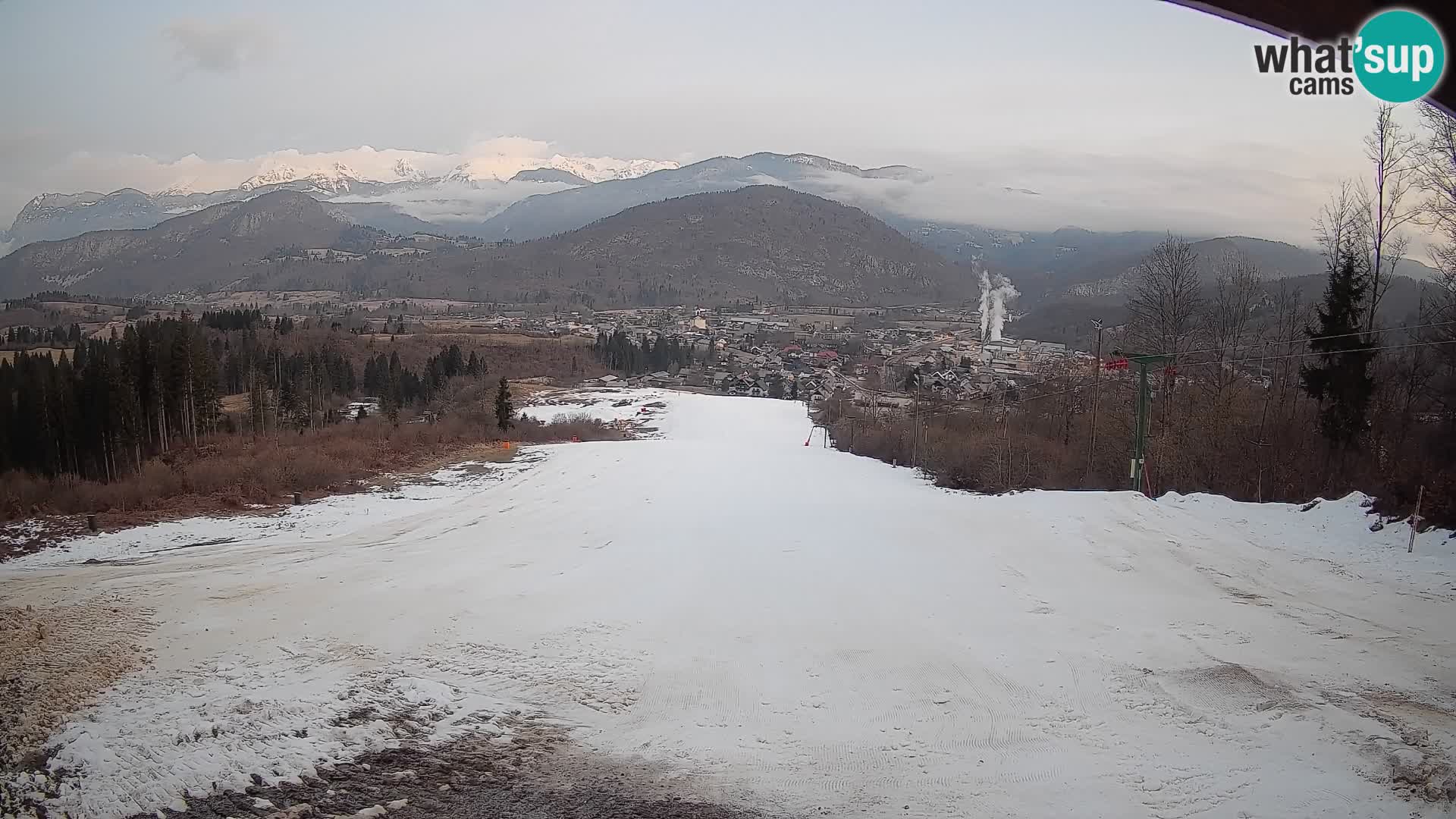 Webcam Bohinjska Bistrica – Vista live dalla stazione sciistica Kozji Hrbet