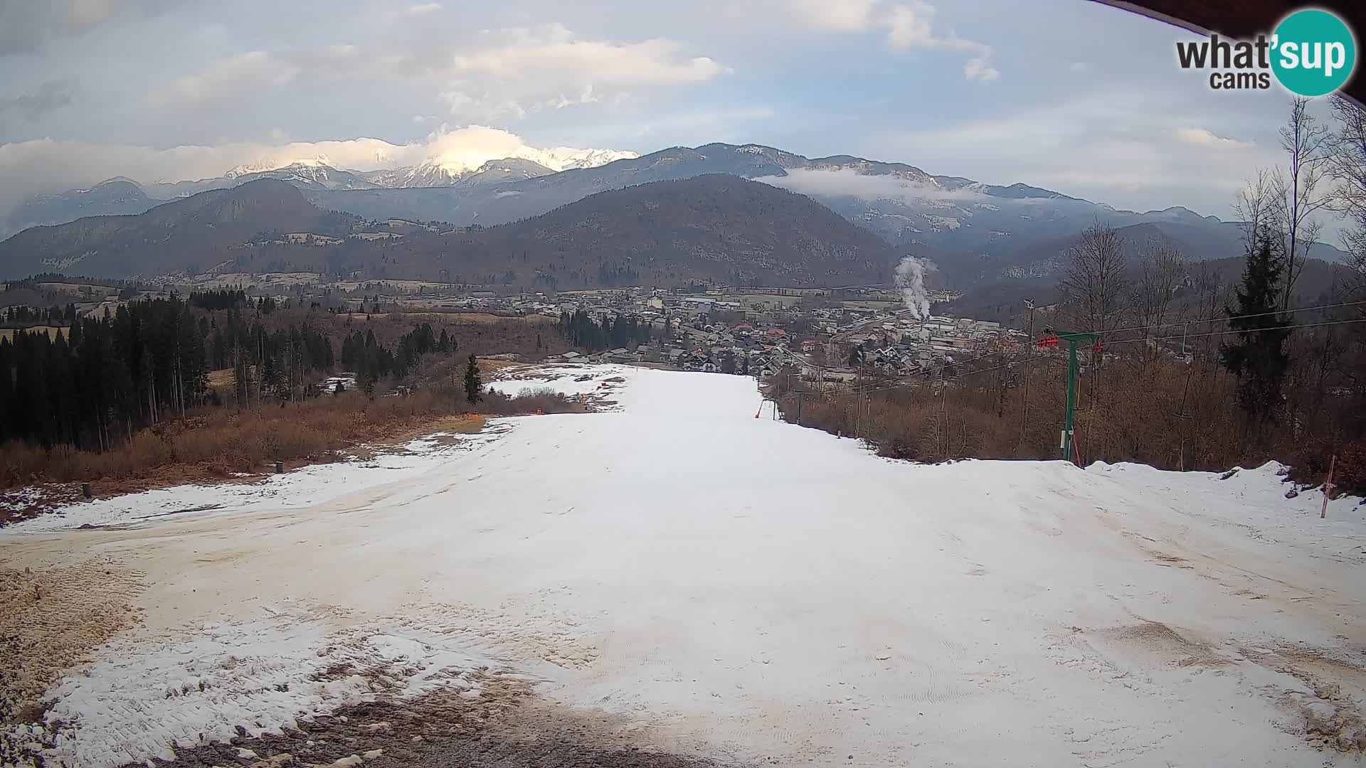 Cámara en vivo Bohinjska Bistrica – Vista en directo desde la estación de esquí Kozji Hrbet