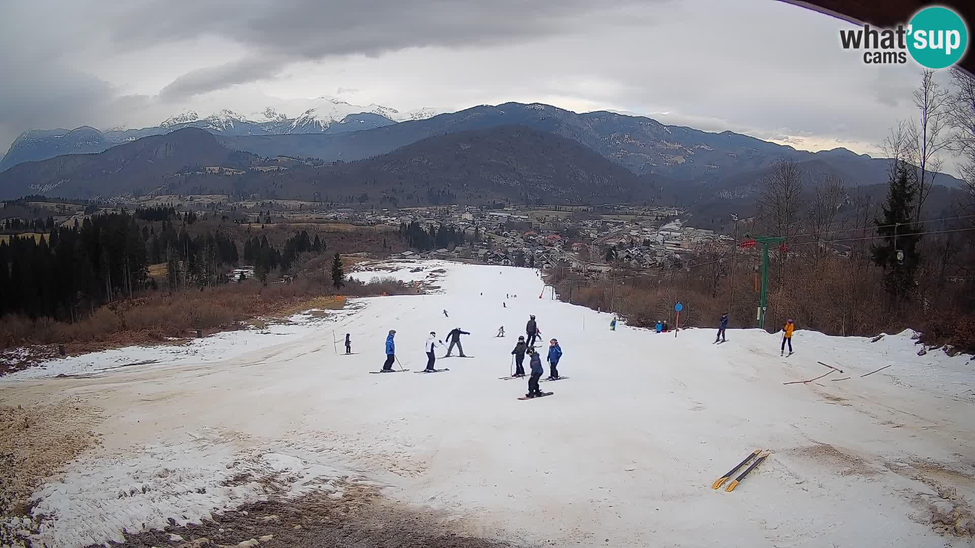 Webcam Bohinjska Bistrica – Live View from Kozji Hrbet Ski Station