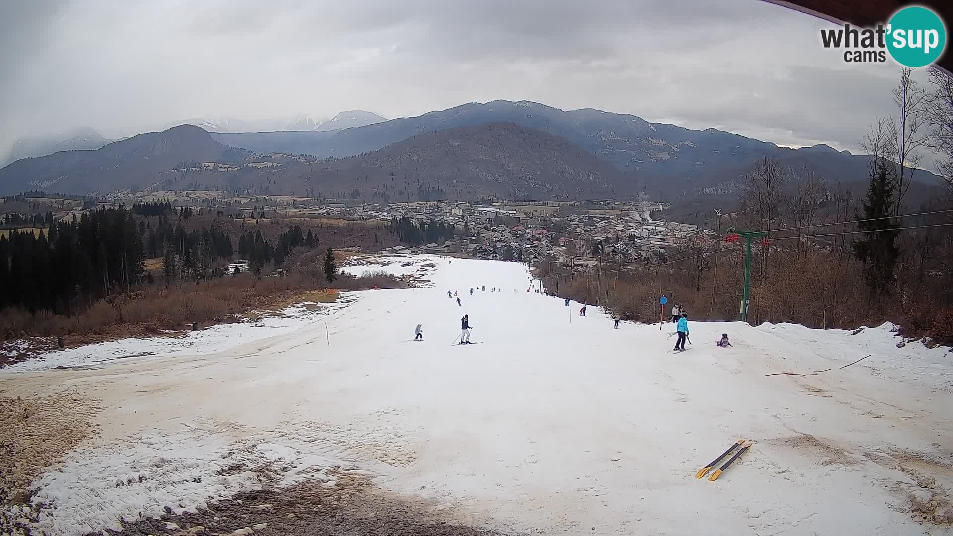 Webcam Bohinjska Bistrica – Live View from Kozji Hrbet Ski Station