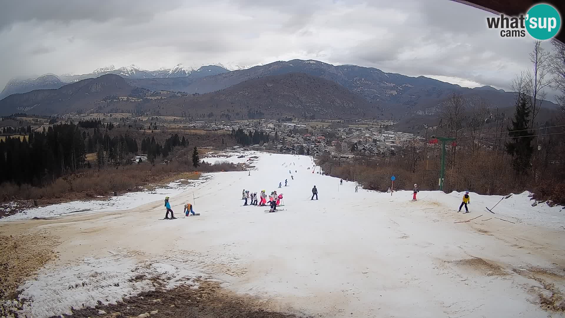 Webcam Bohinjska Bistrica – Live View from Kozji Hrbet Ski Station