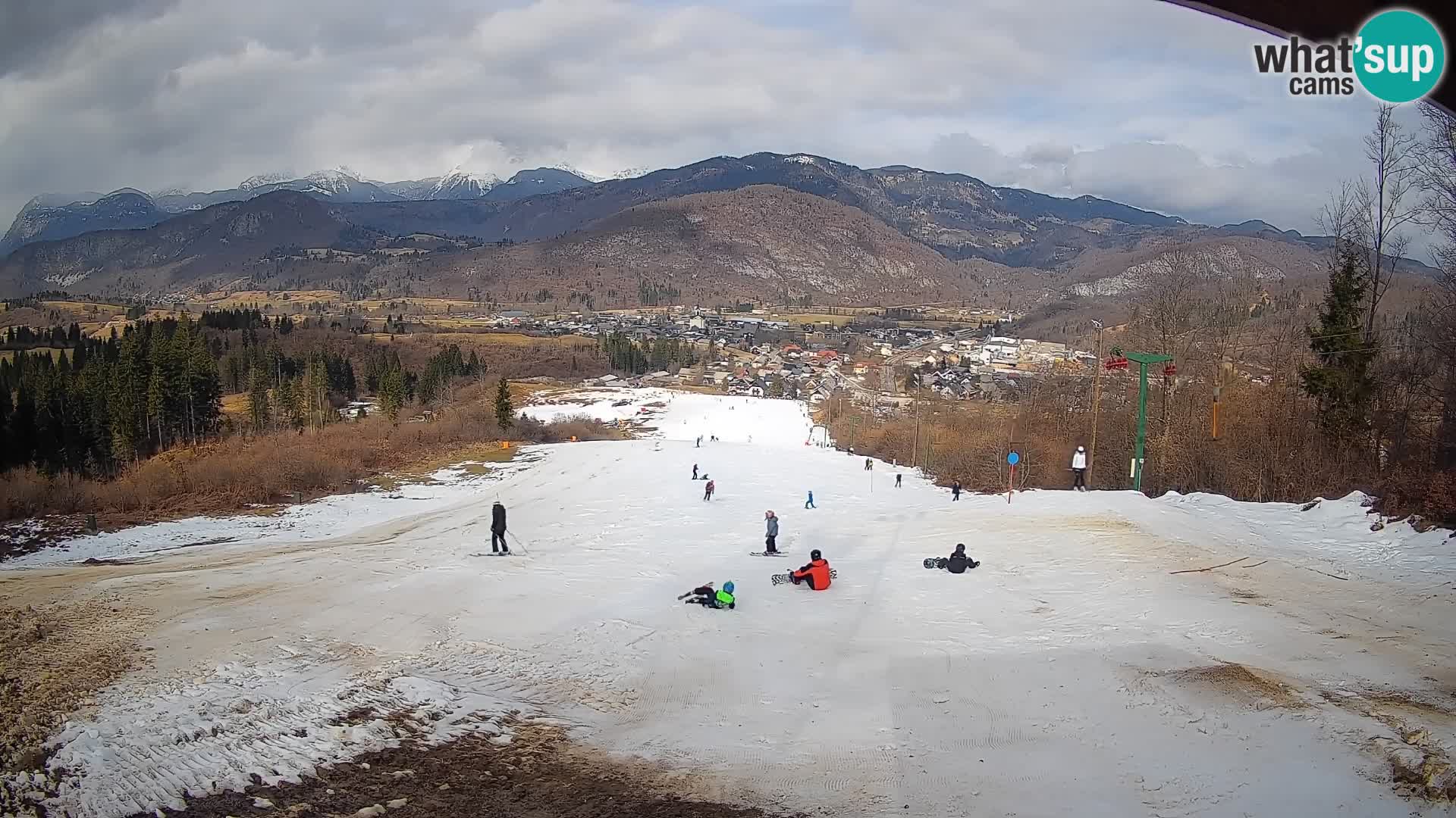 Webcam Bohinjska Bistrica – Vue en direct depuis la station de ski Kozji Hrbet