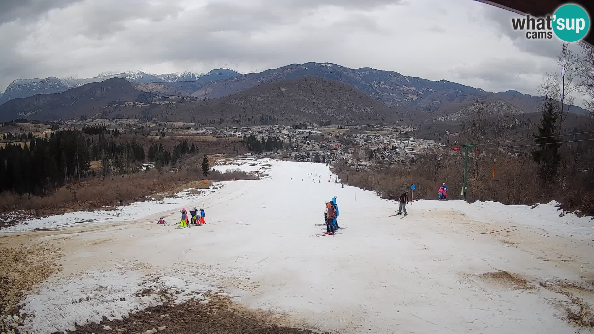 Webcam Bohinjska Bistrica – Live View from Kozji Hrbet Ski Station