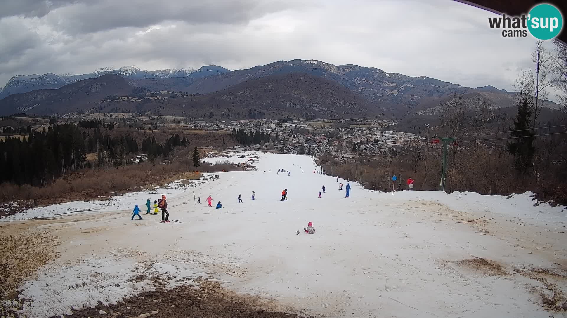 Webcam Bohinjska Bistrica – Vista live dalla stazione sciistica Kozji Hrbet