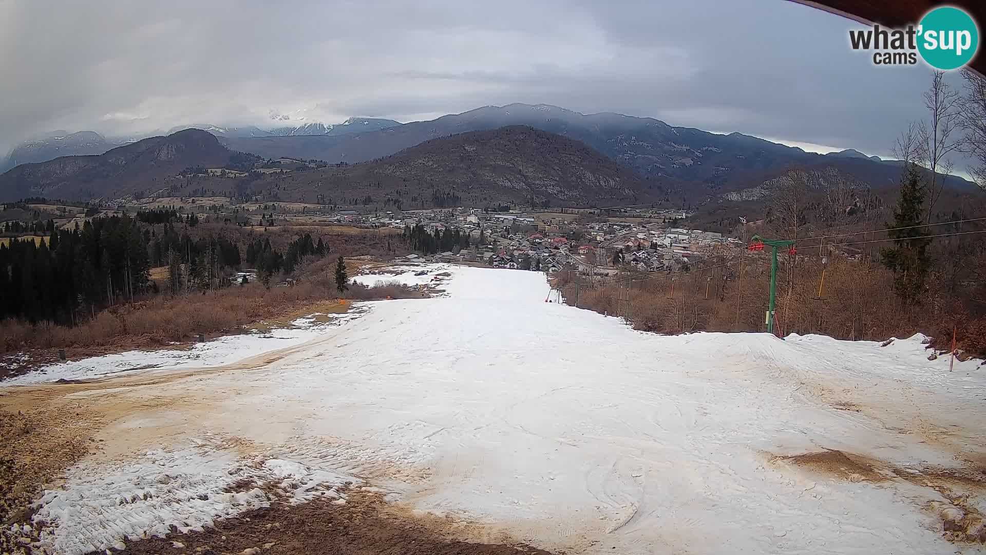 Webcam Bohinjska Bistrica – Live View from Kozji Hrbet Ski Station