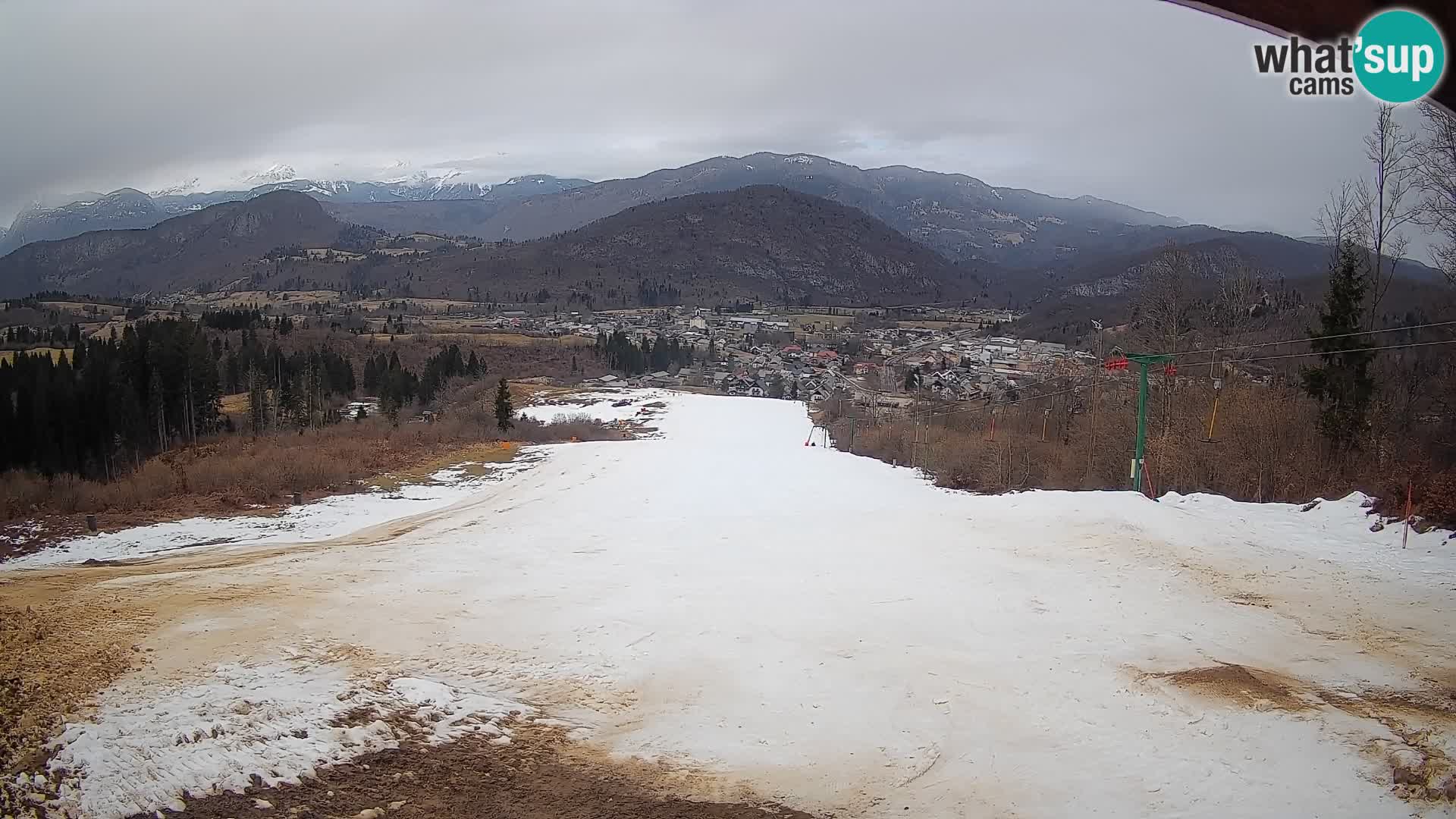 Livekamera Bohinjska Bistrica – Liveblick von der Skistation Kozji Hrbet