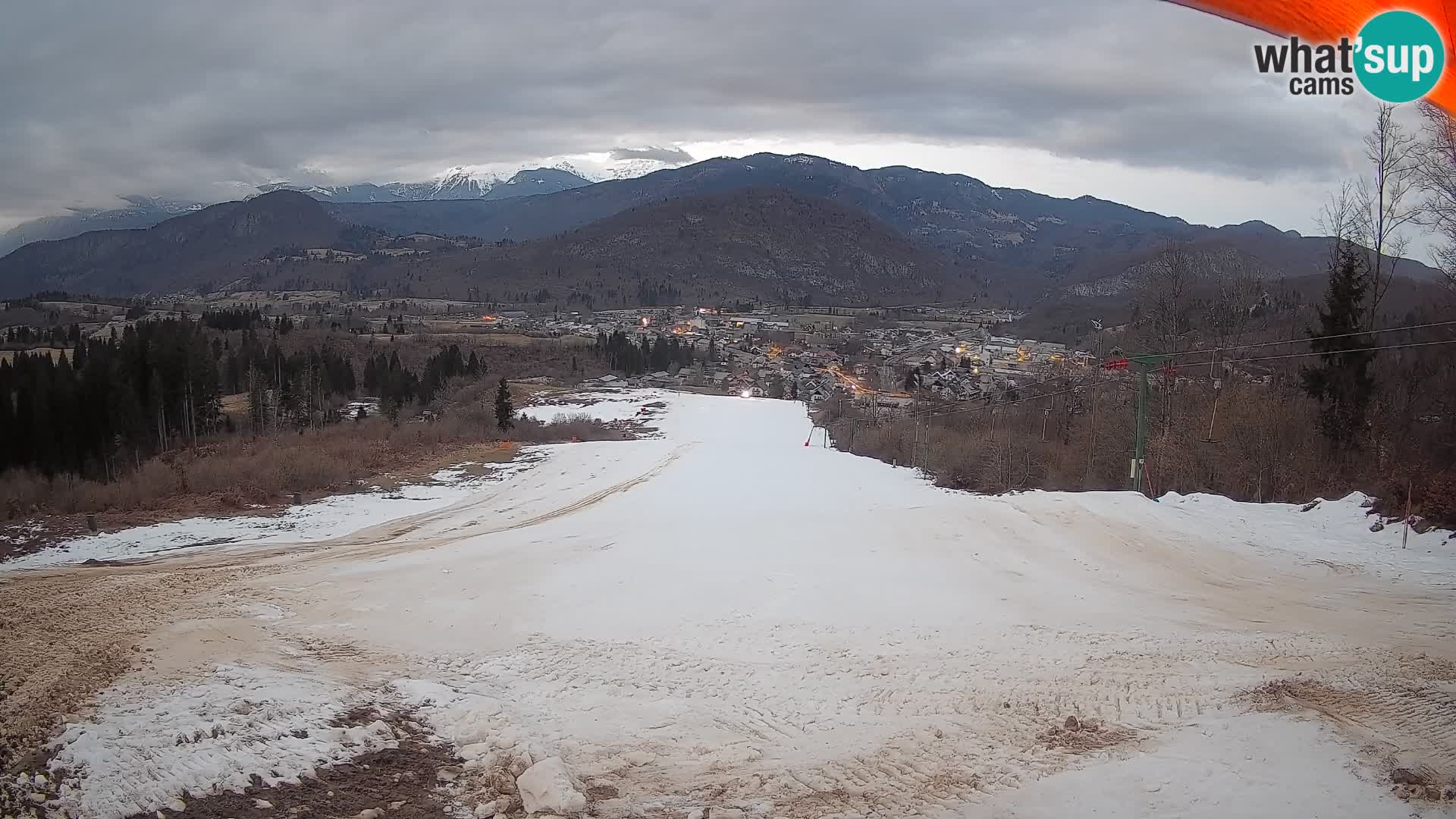 Cámara en vivo Bohinjska Bistrica – Vista en directo desde la estación de esquí Kozji Hrbet