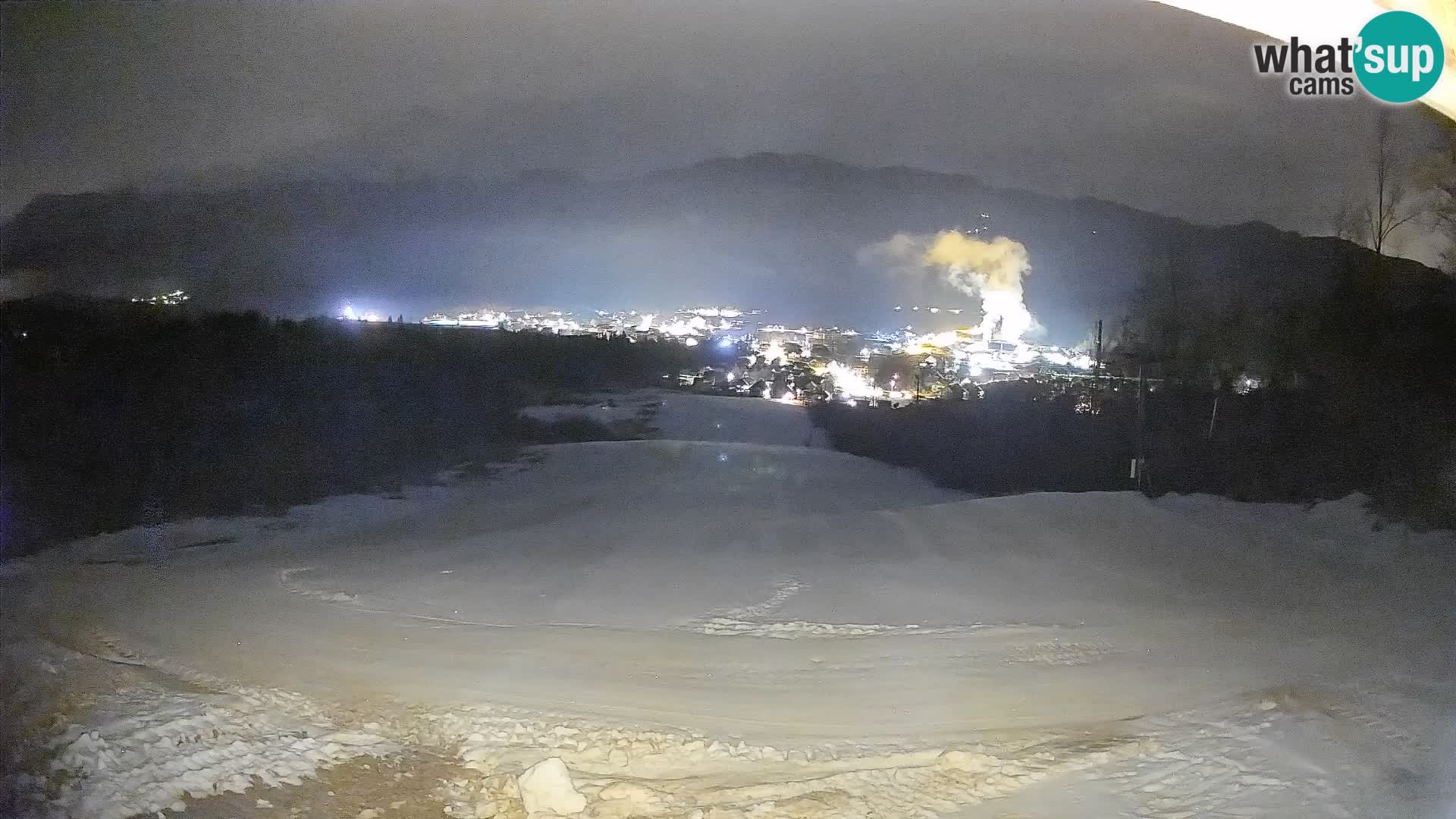 Kamera uživo Bohinjska Bistrica – Pogled u stvarnom vremenu sa skijališta Kozji Hrbet