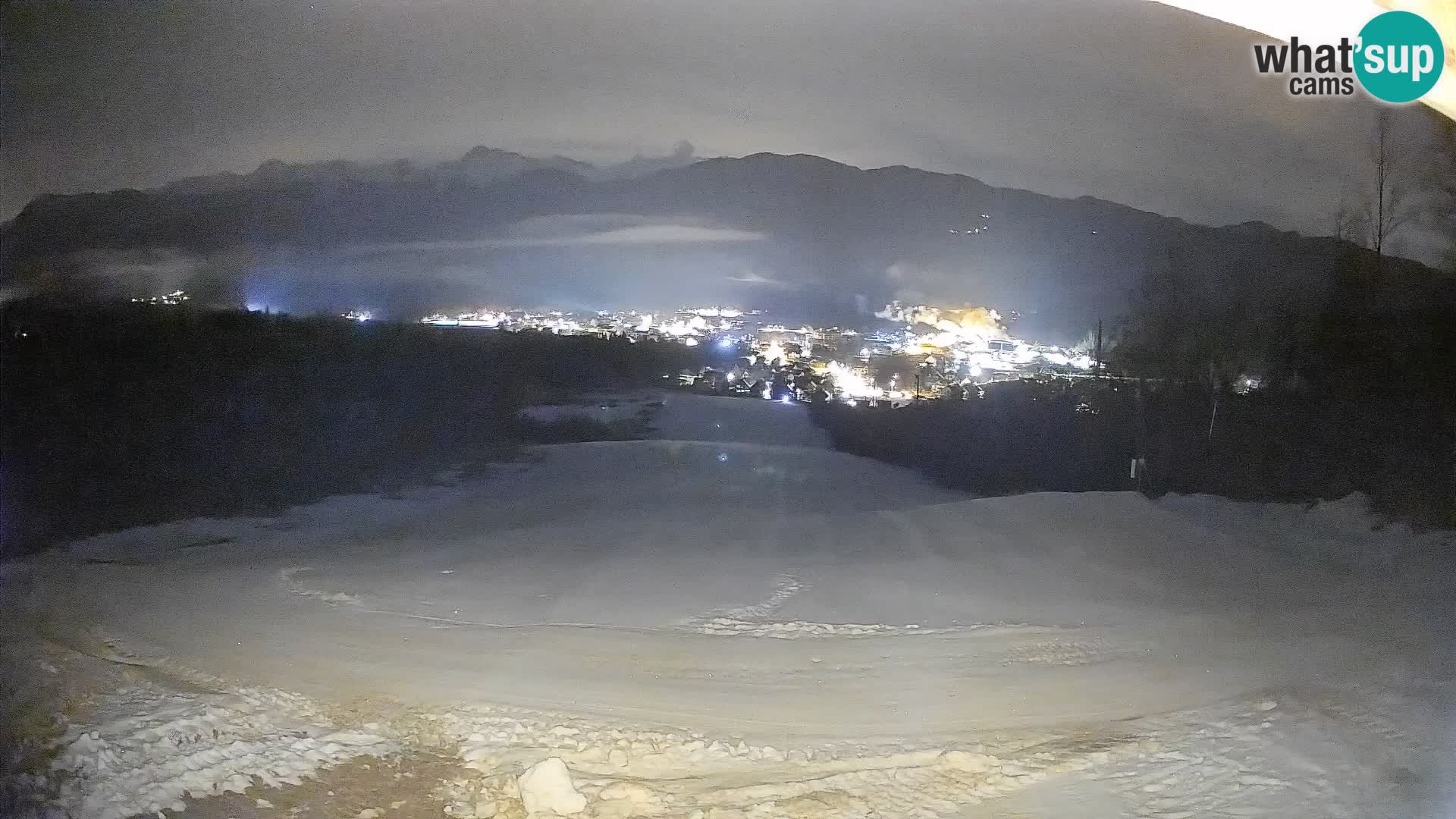 Webcam Bohinjska Bistrica – Vista live dalla stazione sciistica Kozji Hrbet