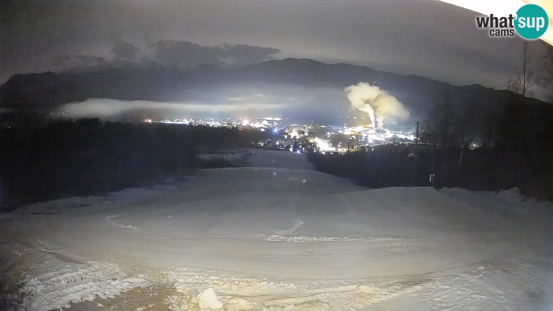 Webcam Bohinjska Bistrica – Vista live dalla stazione sciistica Kozji Hrbet