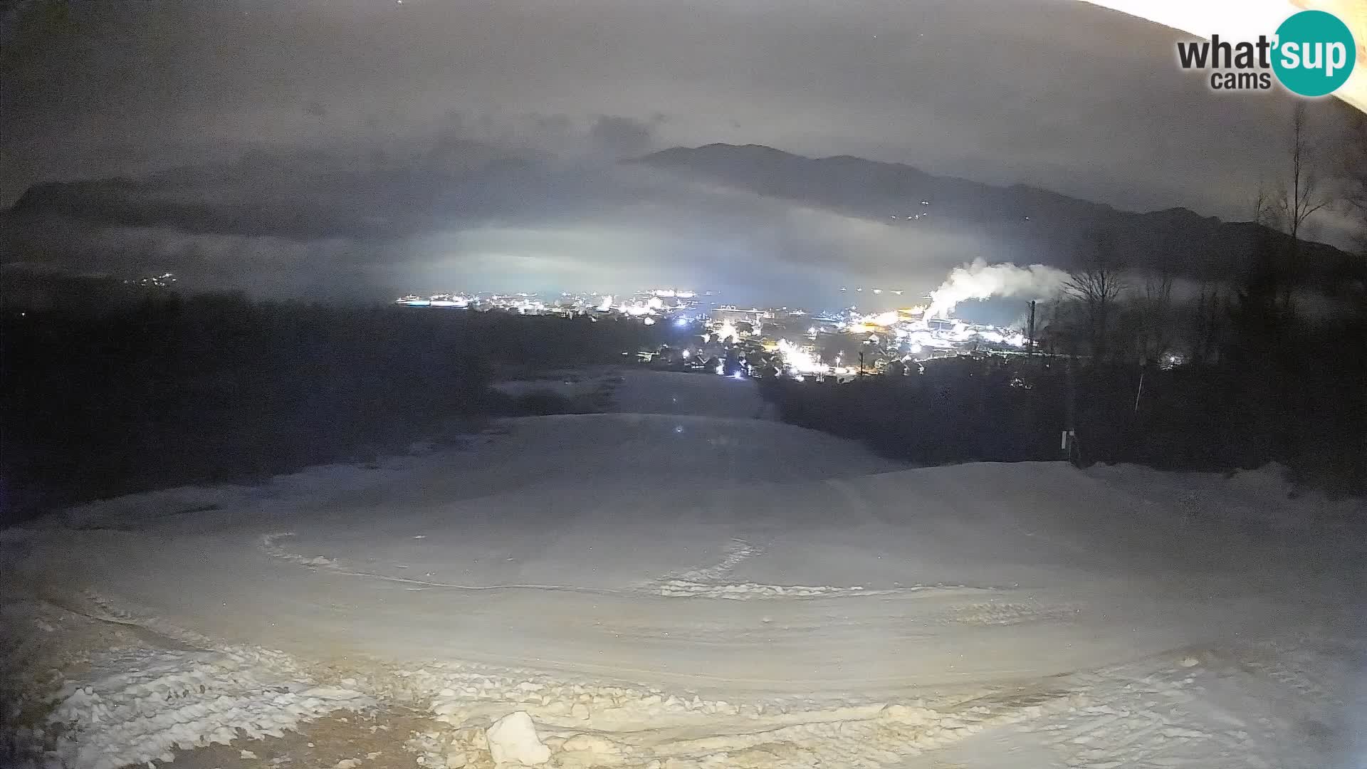 Webcam Bohinjska Bistrica – Vista live dalla stazione sciistica Kozji Hrbet