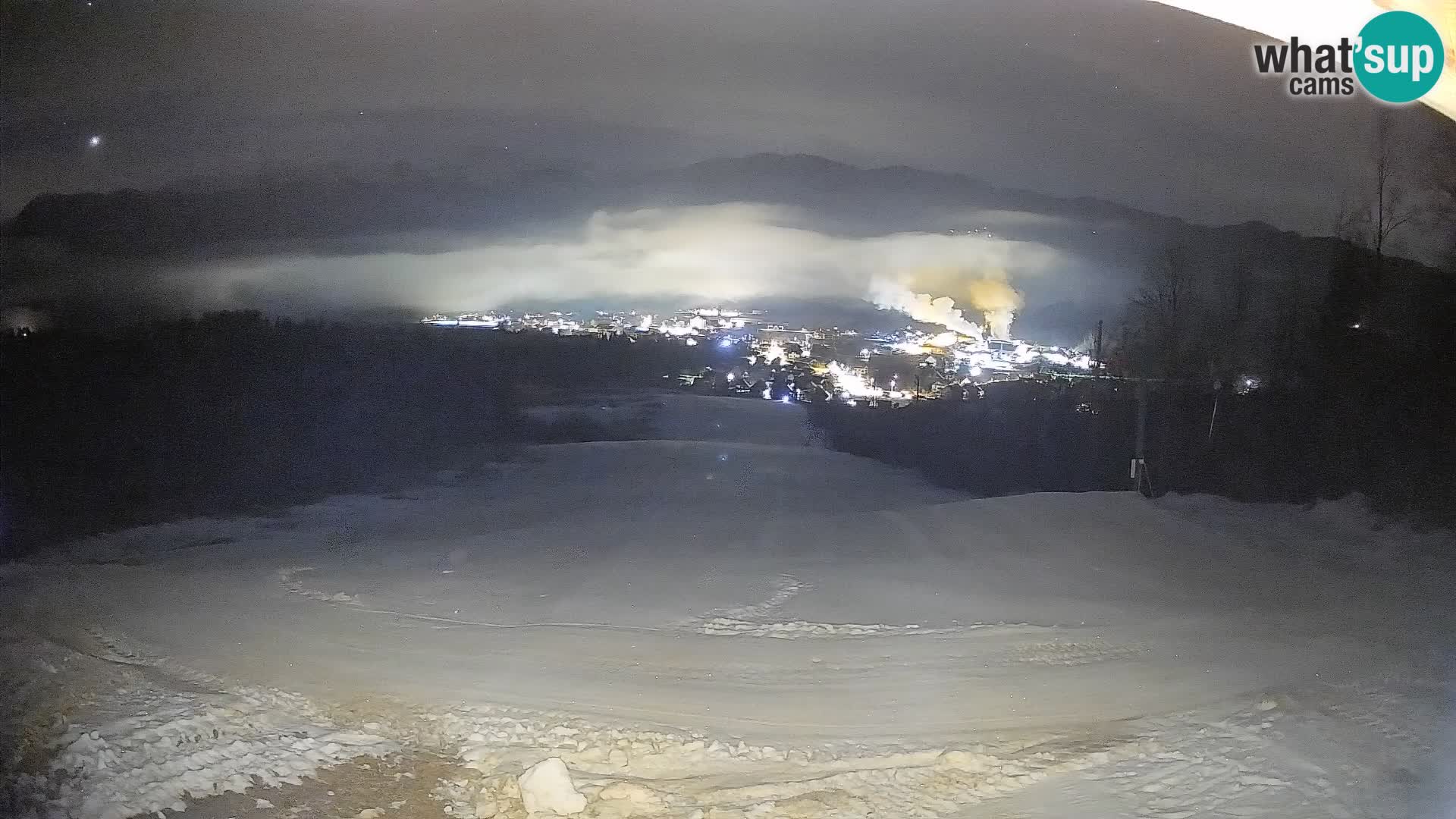 Webcam Bohinjska Bistrica – Vue en direct depuis la station de ski Kozji Hrbet
