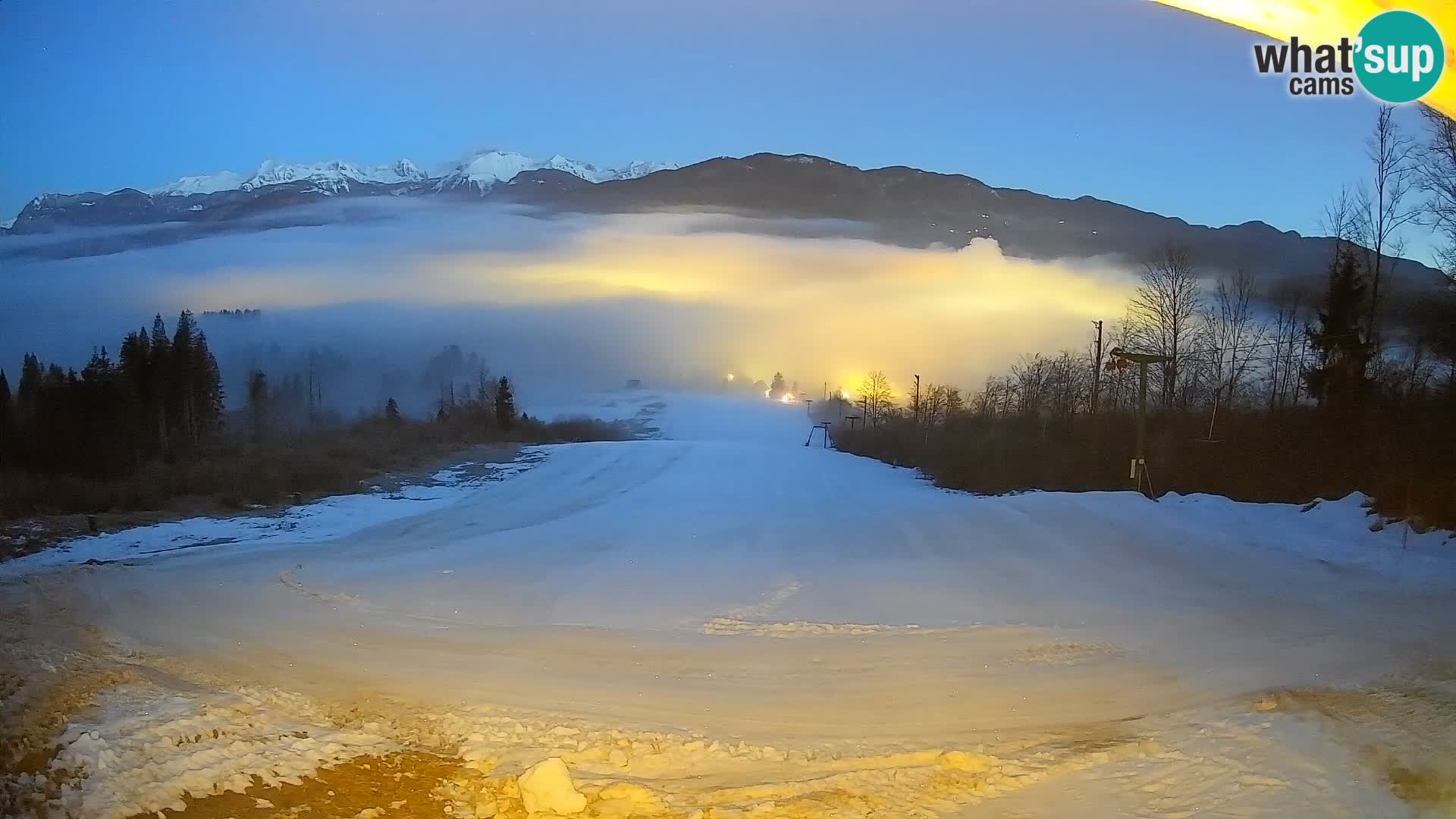 Livekamera Bohinjska Bistrica – Liveblick von der Skistation Kozji Hrbet