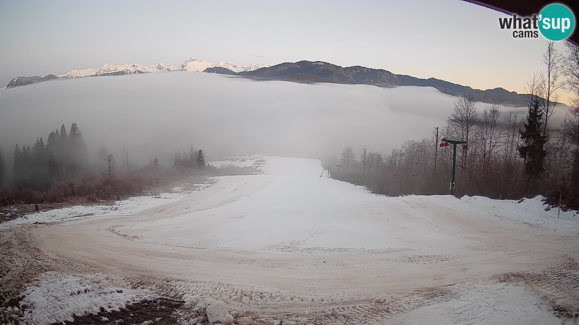 Webcam Bohinjska Bistrica – Vista live dalla stazione sciistica Kozji Hrbet