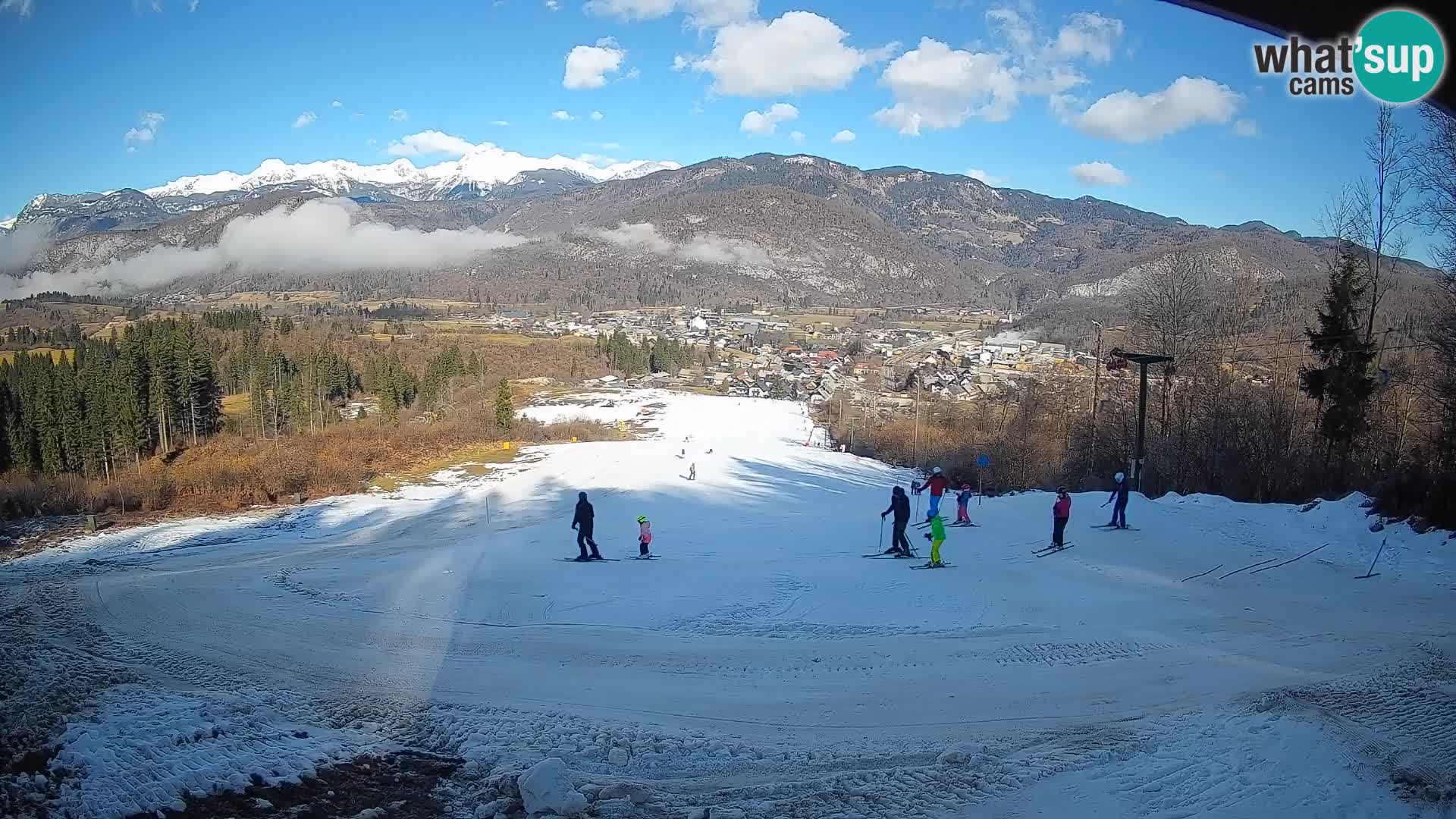 Webcam Bohinjska Bistrica – Vue en direct depuis la station de ski Kozji Hrbet