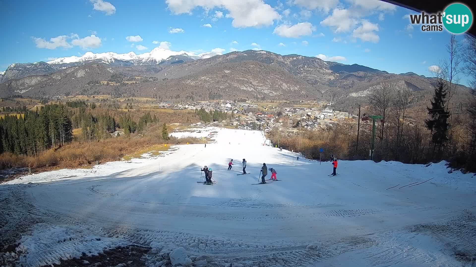 Spletna kamera Bohinjska Bistrica – Pogled v živo s smučišča Kozji Hrbet