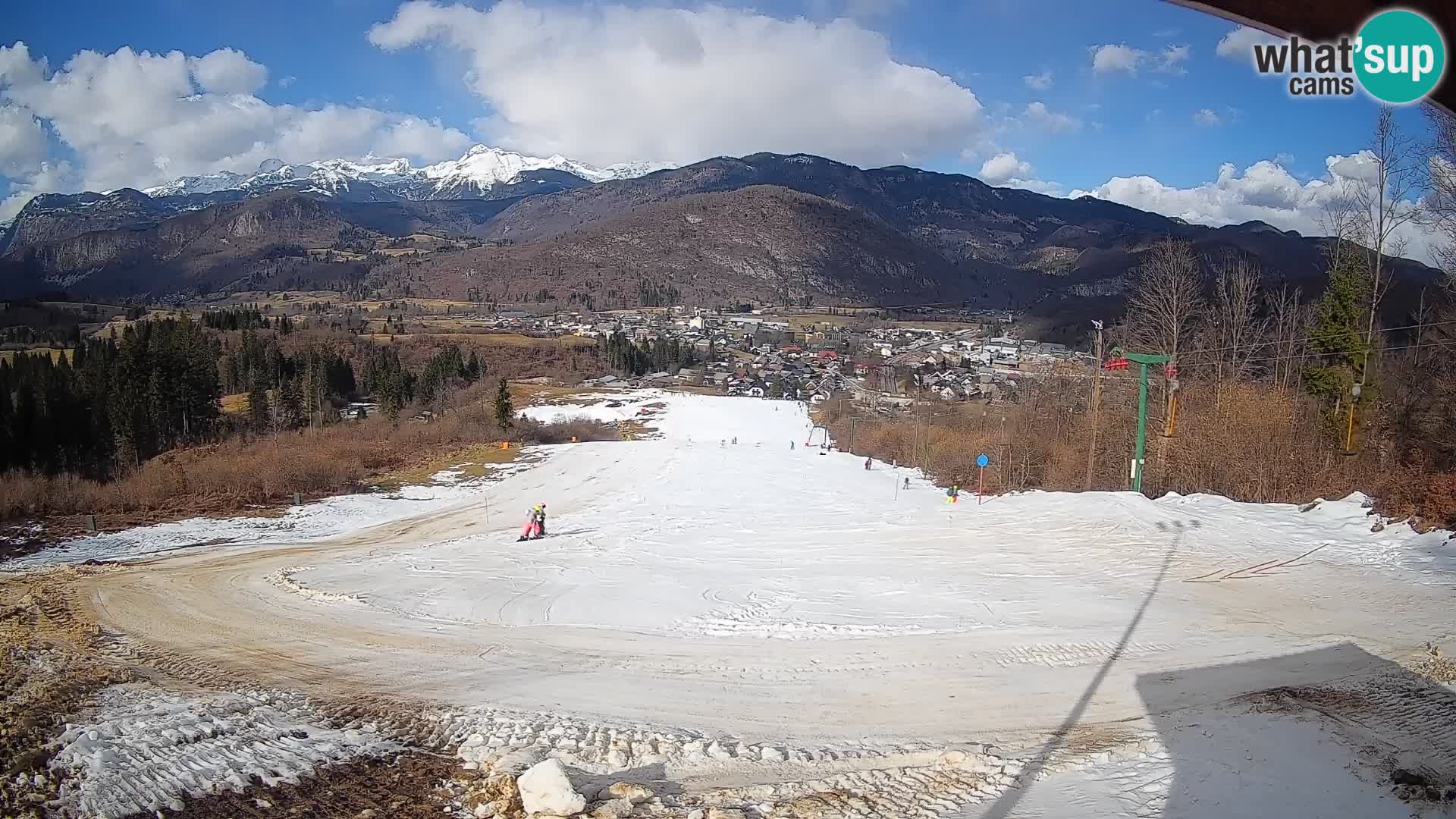 Kamera uživo Bohinjska Bistrica – Pogled u stvarnom vremenu sa skijališta Kozji Hrbet