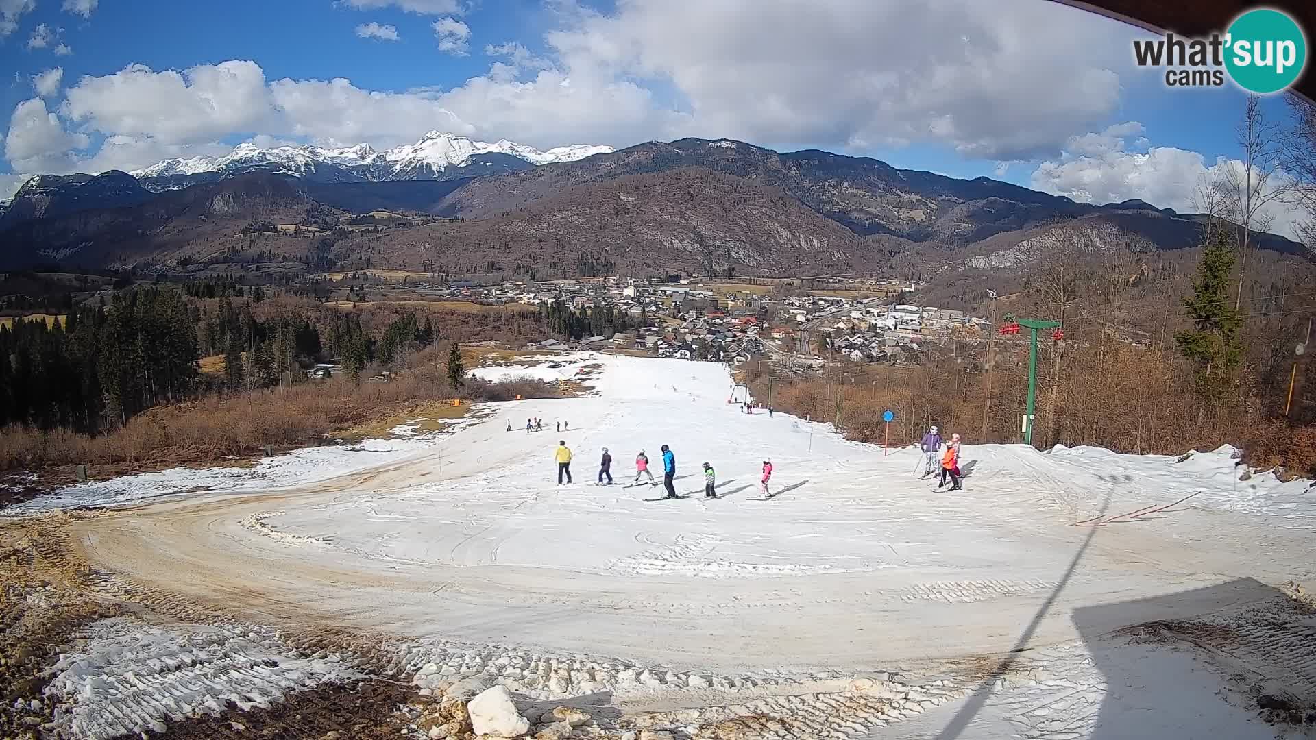 Webcam Bohinjska Bistrica – Live View from Kozji Hrbet Ski Station