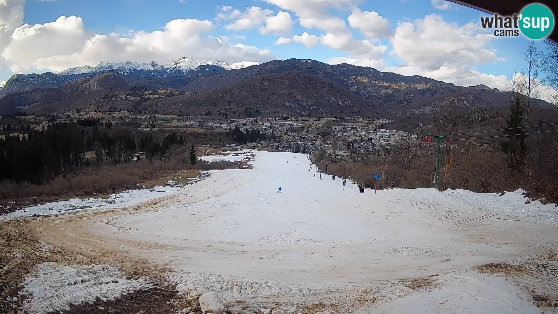Kamera uživo Bohinjska Bistrica – Pogled u stvarnom vremenu sa skijališta Kozji Hrbet