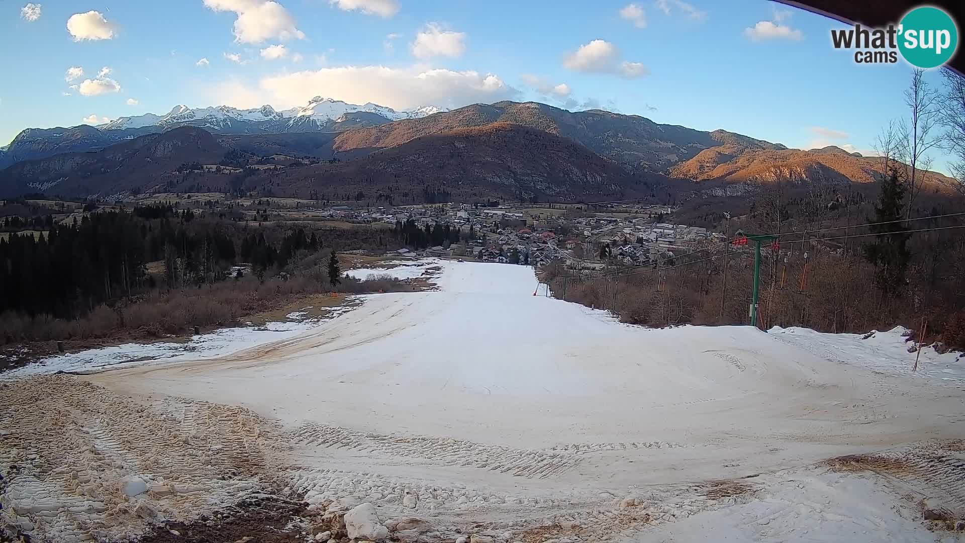 Webcam Bohinjska Bistrica – Live View from Kozji Hrbet Ski Station