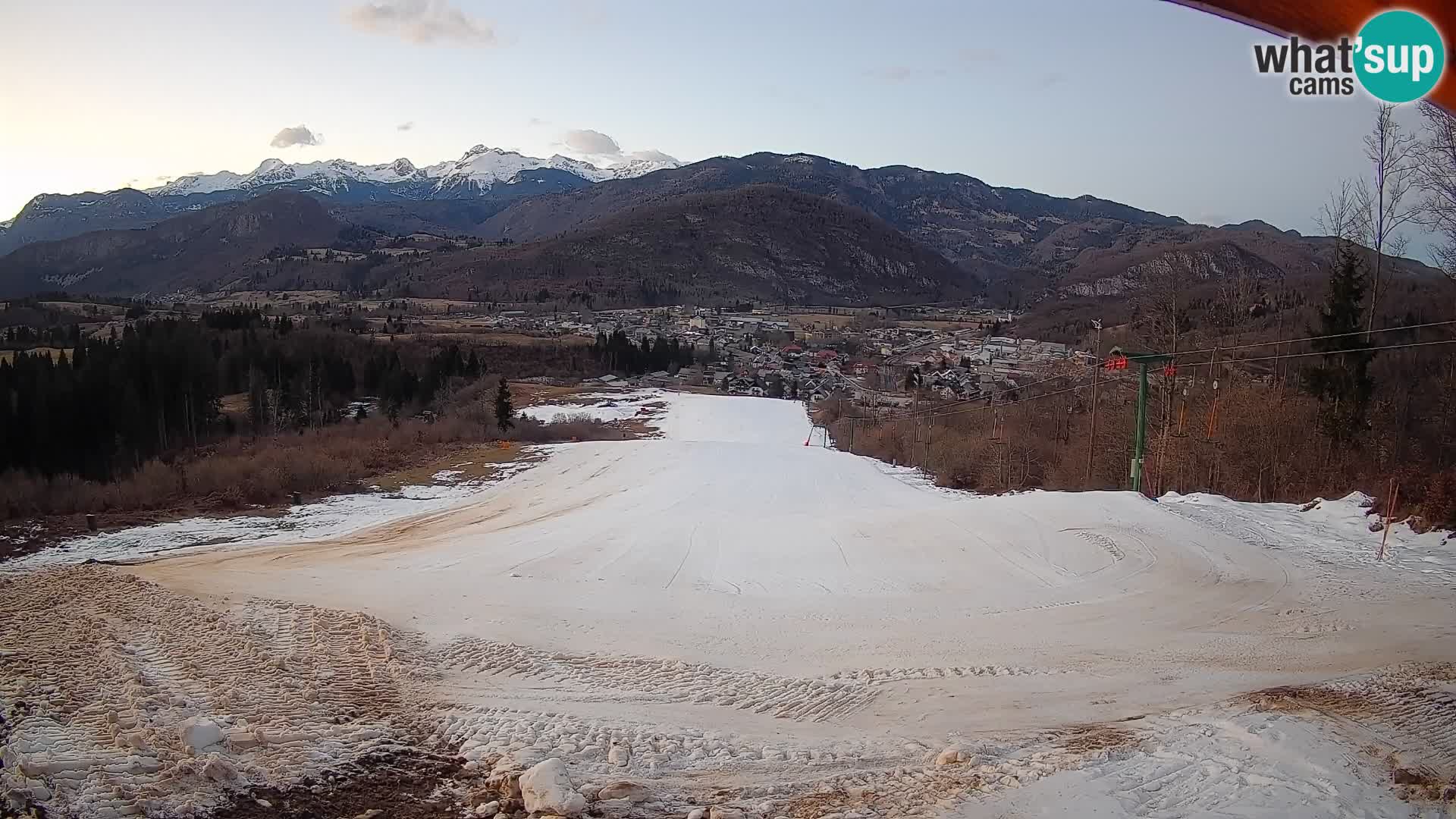 Webcam Bohinjska Bistrica – Live View from Kozji Hrbet Ski Station