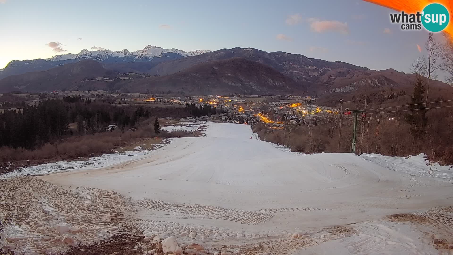 Cámara en vivo Bohinjska Bistrica – Vista en directo desde la estación de esquí Kozji Hrbet