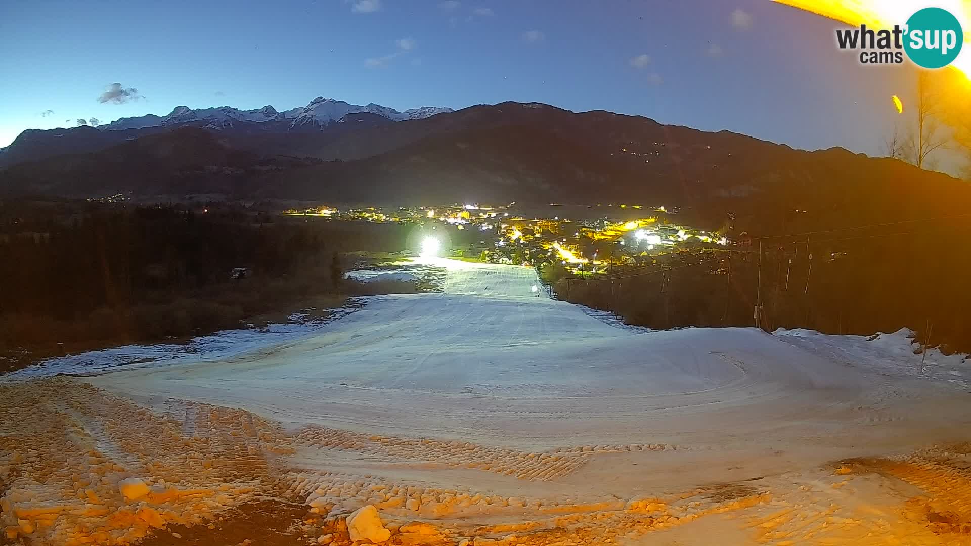 Webcam Bohinjska Bistrica – Vue en direct depuis la station de ski Kozji Hrbet