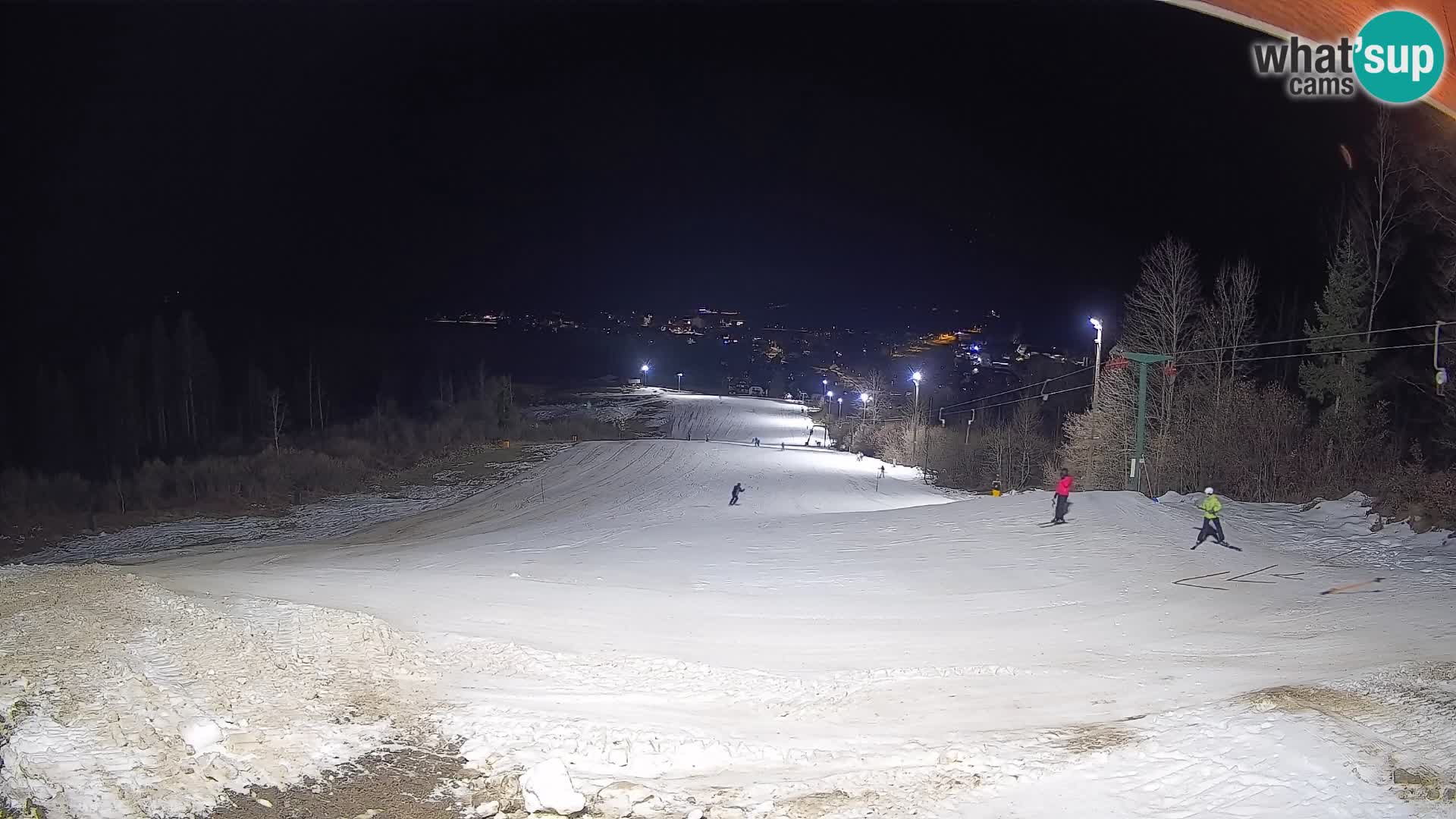 Webcam Bohinjska Bistrica – Vista live dalla stazione sciistica Kozji Hrbet