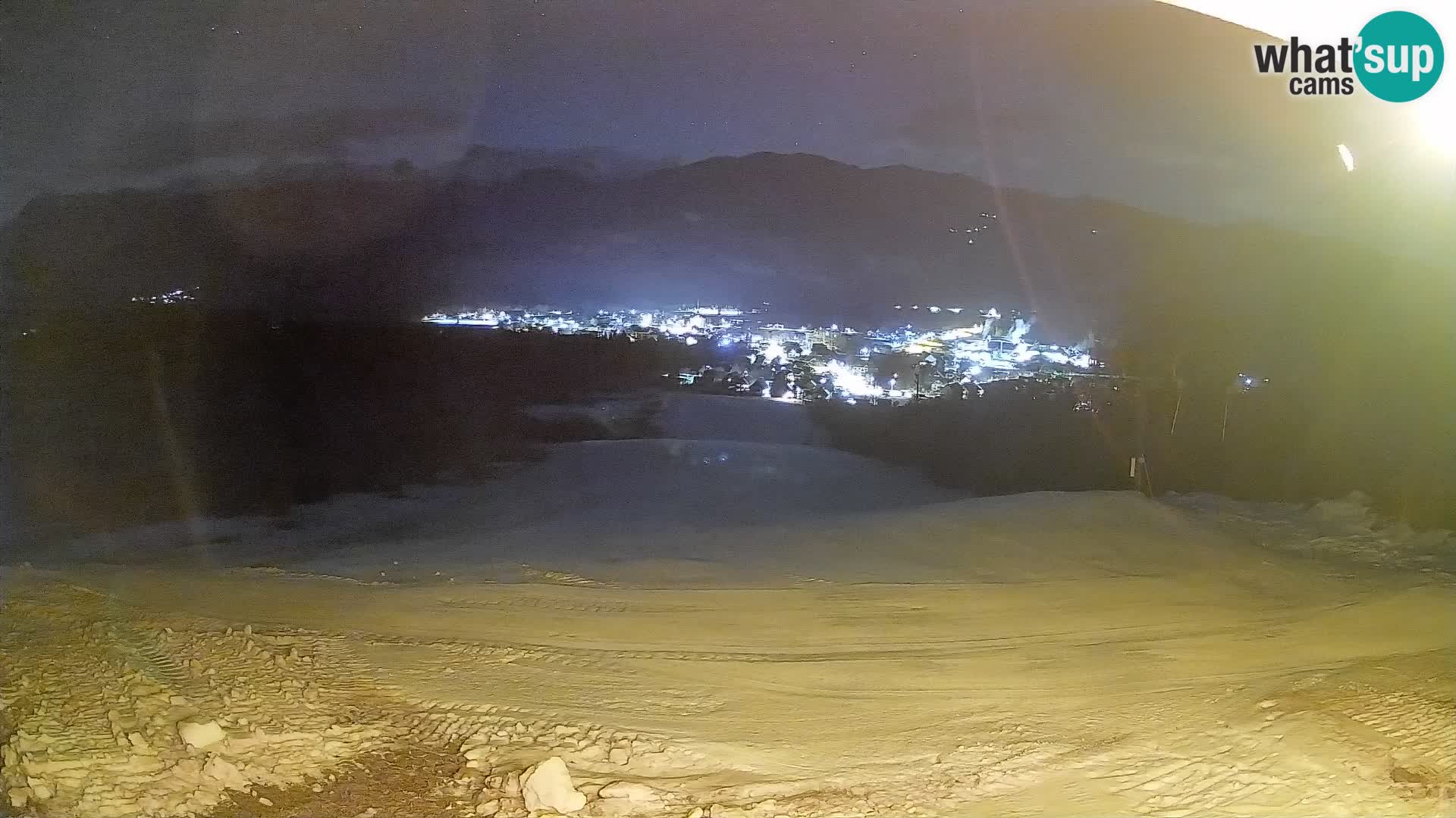 Webcam Bohinjska Bistrica – Vista live dalla stazione sciistica Kozji Hrbet