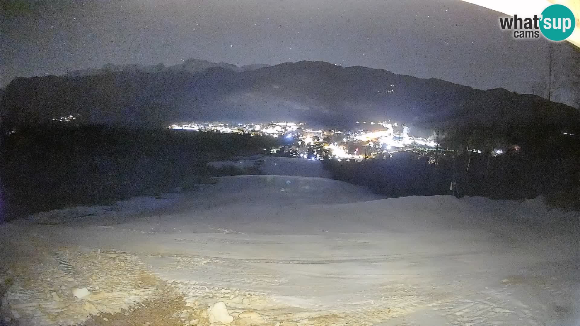 Webcam Bohinjska Bistrica – Vista live dalla stazione sciistica Kozji Hrbet