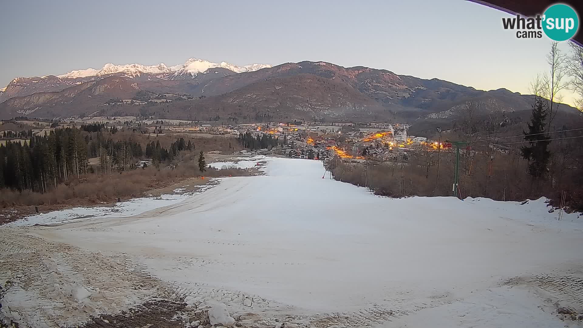 Cámara en vivo Bohinjska Bistrica – Vista en directo desde la estación de esquí Kozji Hrbet