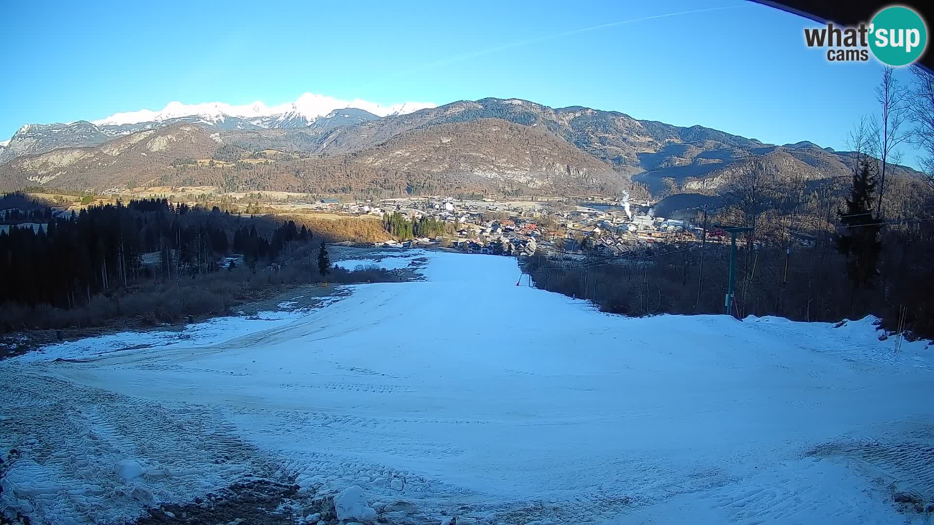 Cámara en vivo Bohinjska Bistrica – Vista en directo desde la estación de esquí Kozji Hrbet