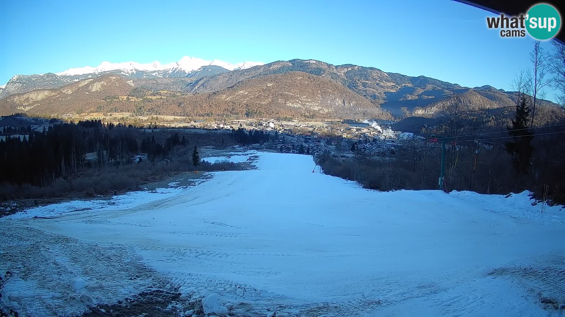 Webcam Bohinjska Bistrica – Vue en direct depuis la station de ski Kozji Hrbet