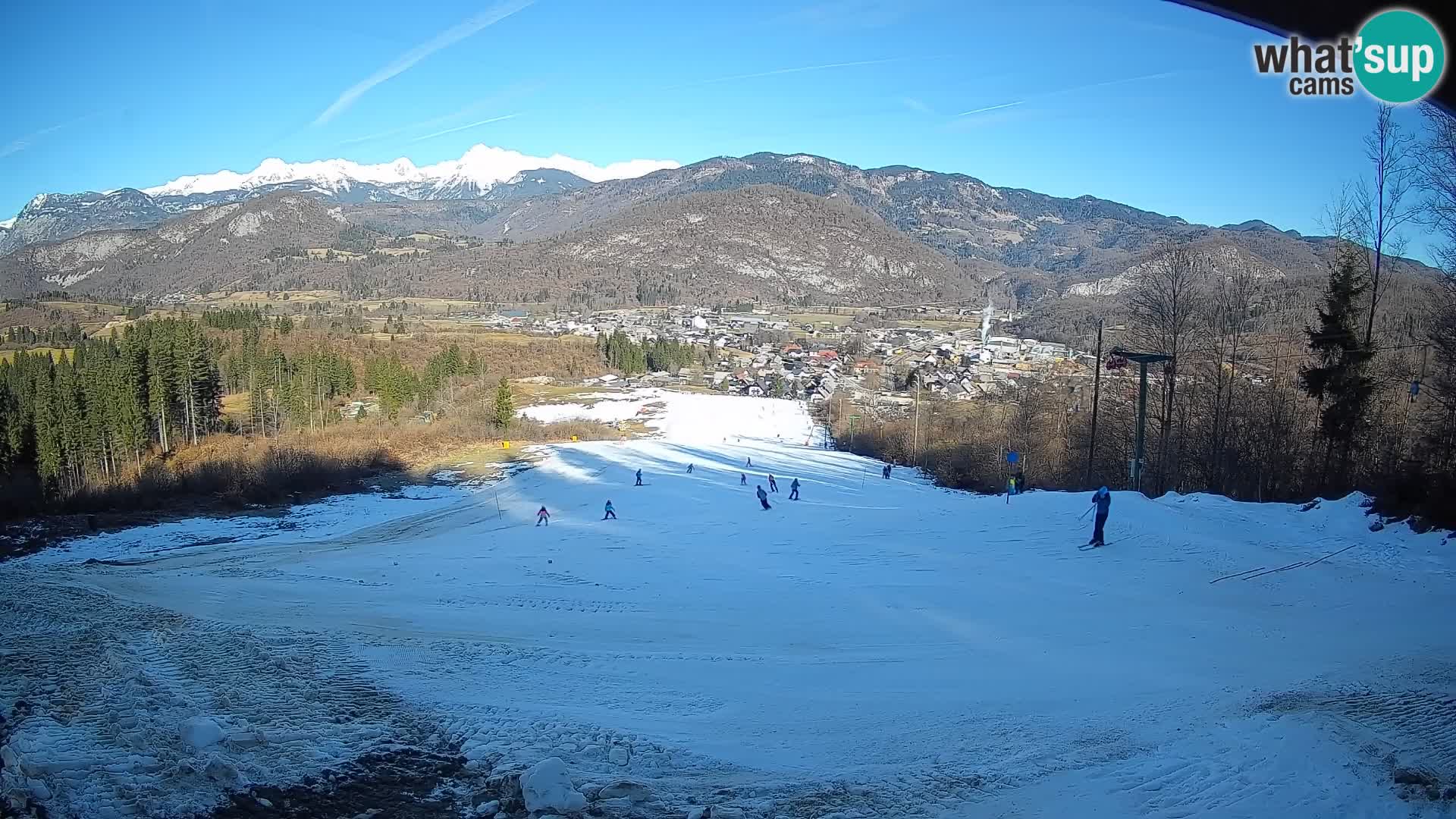 Cámara en vivo Bohinjska Bistrica – Vista en directo desde la estación de esquí Kozji Hrbet