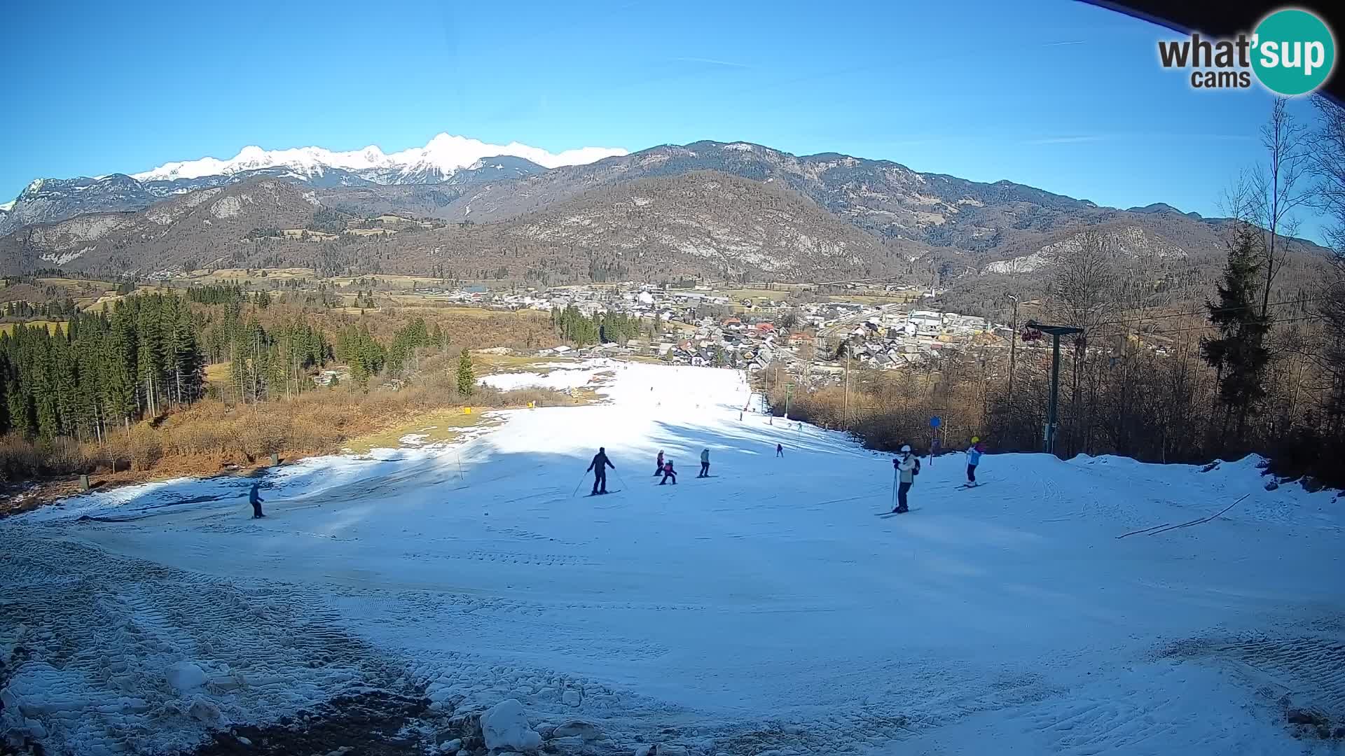Webcam Bohinjska Bistrica – Vue en direct depuis la station de ski Kozji Hrbet