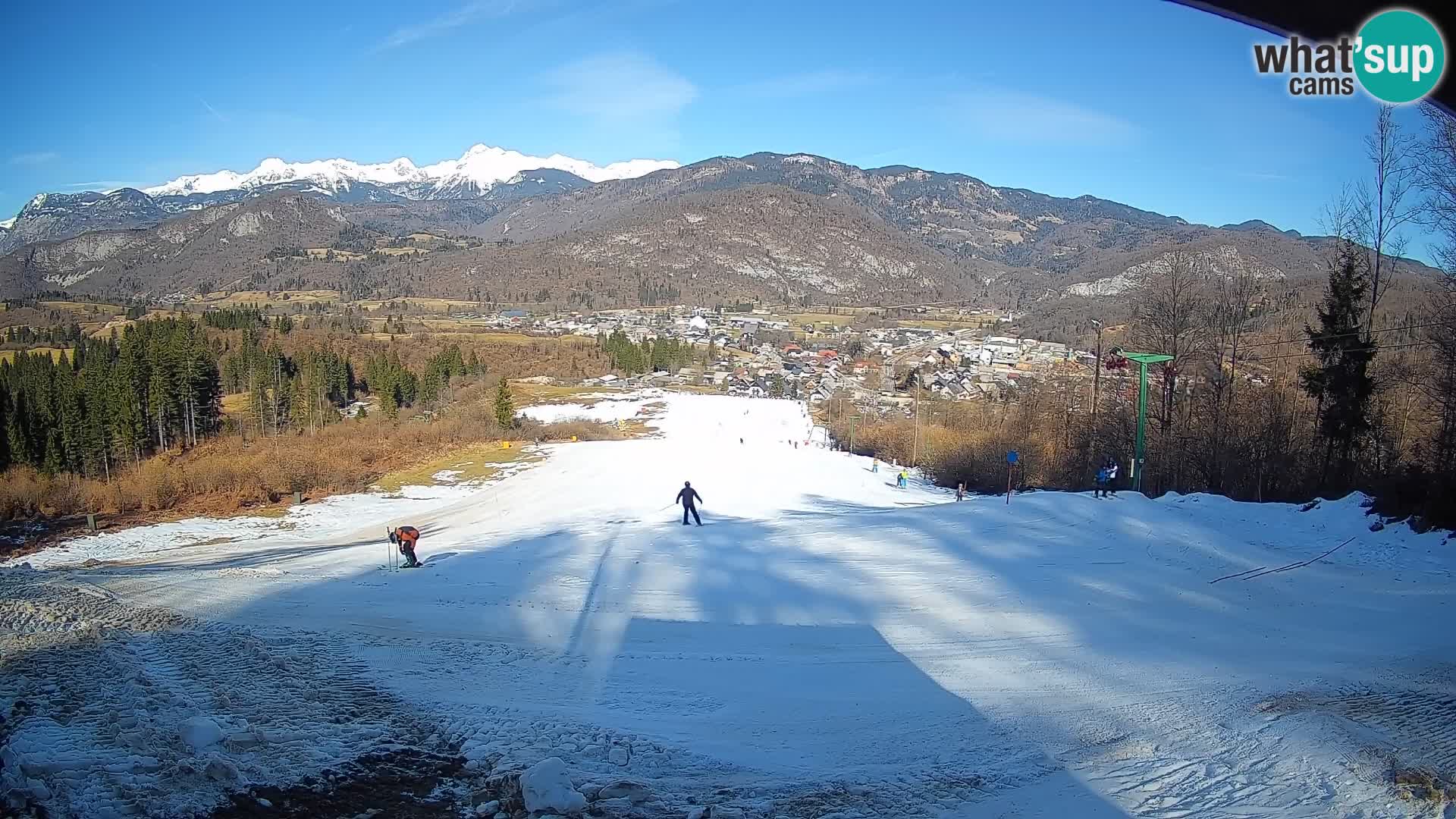 Webcam Bohinjska Bistrica – Vue en direct depuis la station de ski Kozji Hrbet