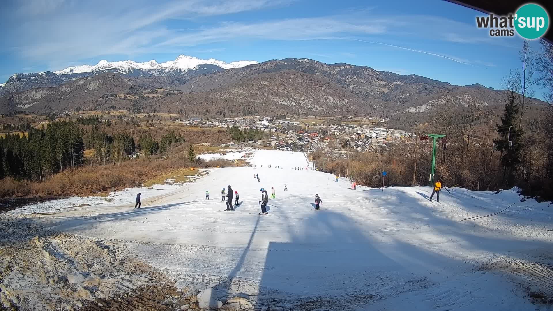 Cámara en vivo Bohinjska Bistrica – Vista en directo desde la estación de esquí Kozji Hrbet
