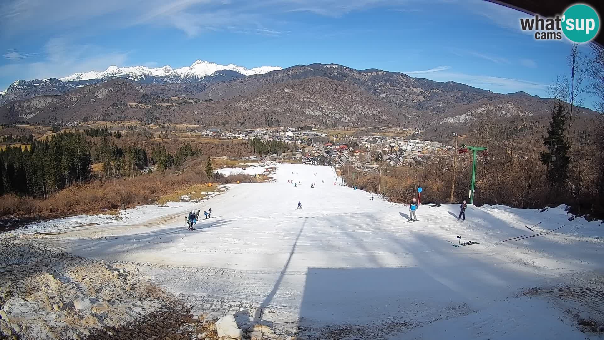 Webcam Bohinjska Bistrica – Live View from Kozji Hrbet Ski Station
