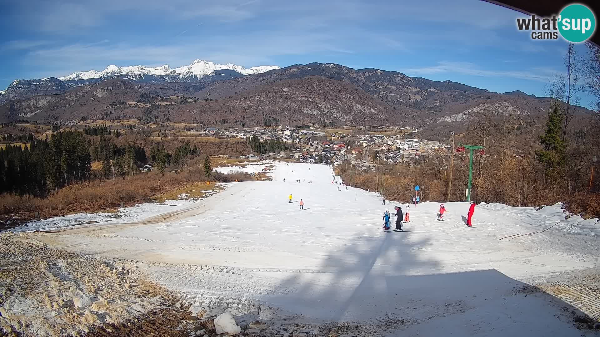 Webcam Bohinjska Bistrica – Live View from Kozji Hrbet Ski Station