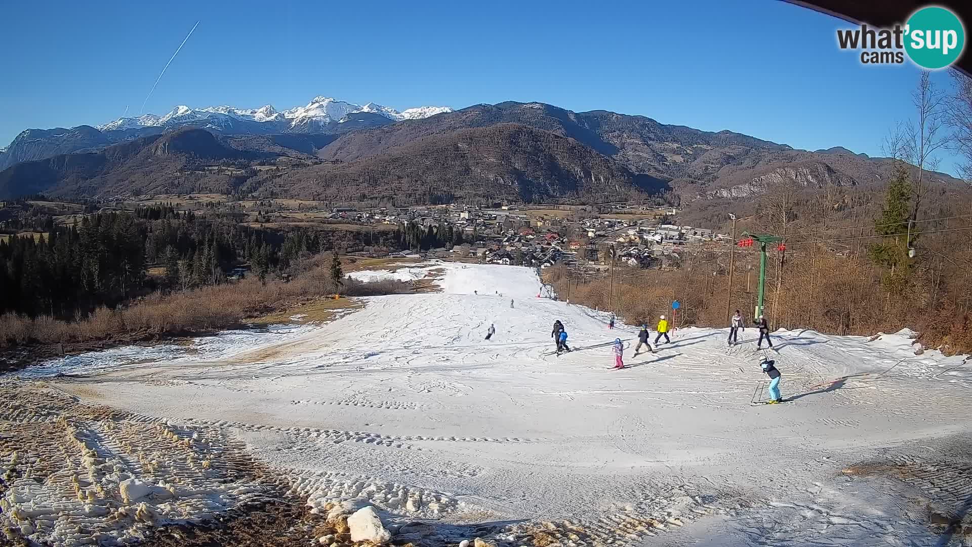 Webcam Bohinjska Bistrica – Live View from Kozji Hrbet Ski Station