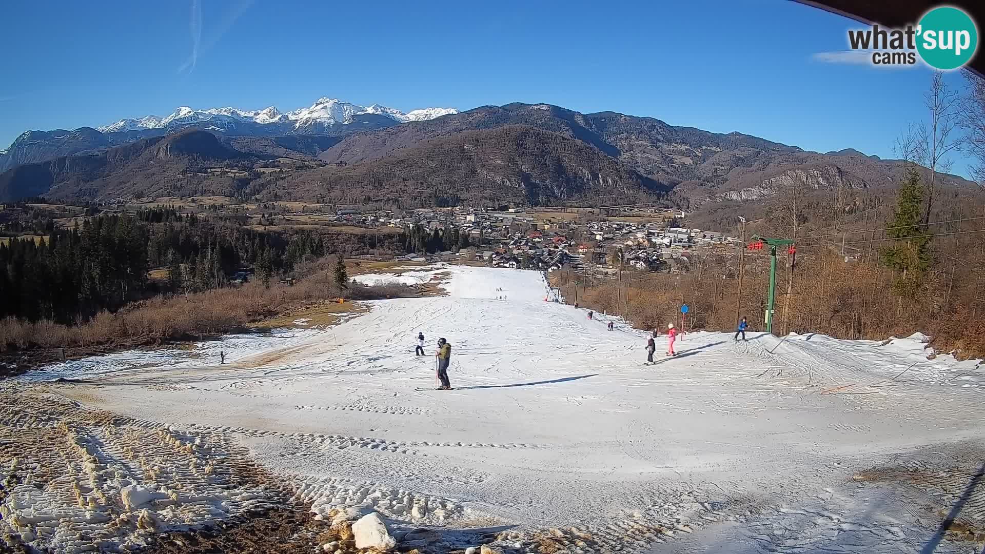 Webcam Bohinjska Bistrica – Live View from Kozji Hrbet Ski Station