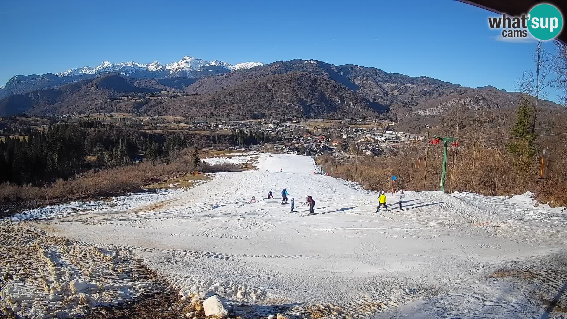 Webcam Bohinjska Bistrica – Vue en direct depuis la station de ski Kozji Hrbet