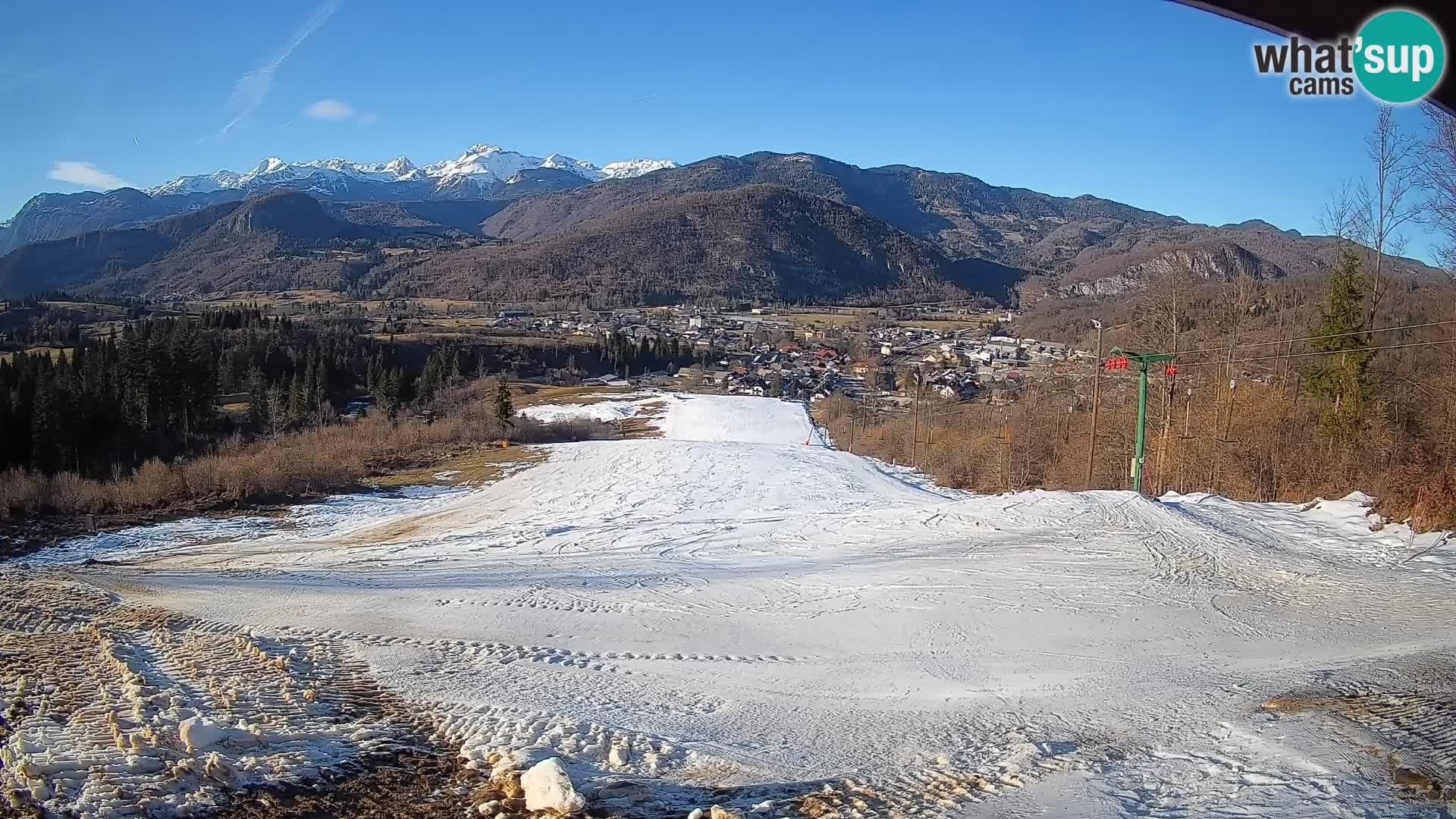 Webcam Bohinjska Bistrica – Vue en direct depuis la station de ski Kozji Hrbet